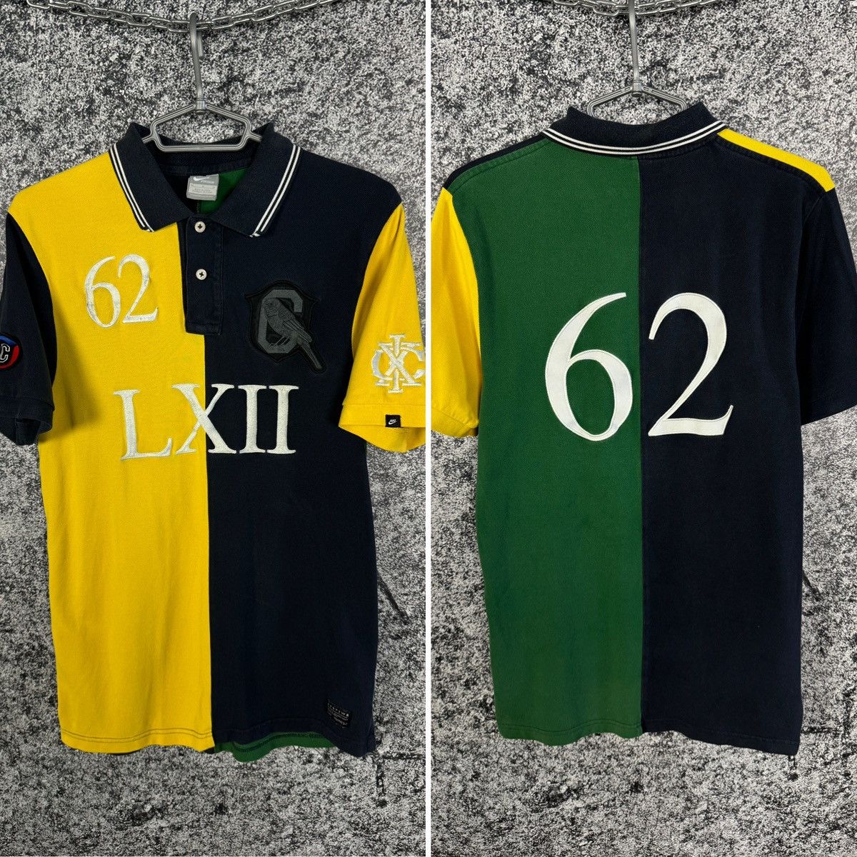 Nike Nike Sportswear Vintage Rugby Polo Shirt Canarinho Size M Size US M / EU 48-50 / 2 - 1 Thumbnail
