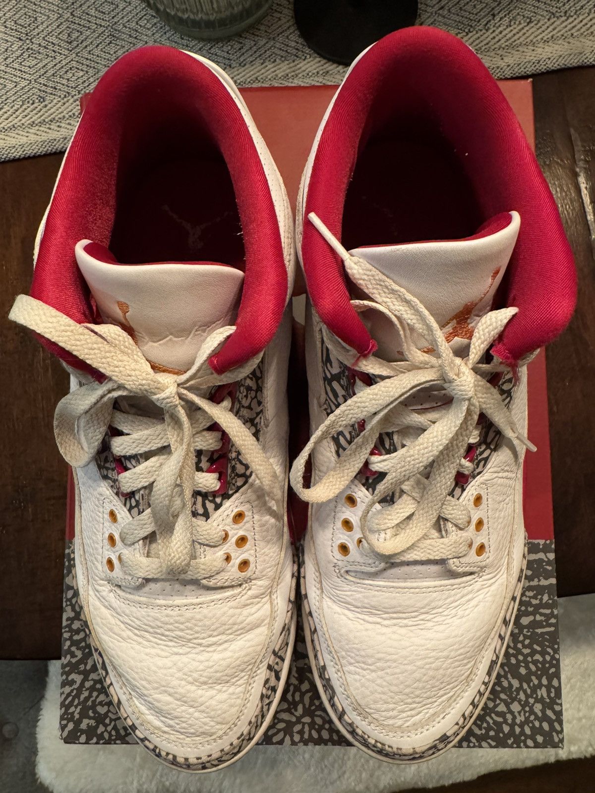Nike Air Jordan 3 Cardinal Size US 10.5 / EU 43-44 - 5 Thumbnail