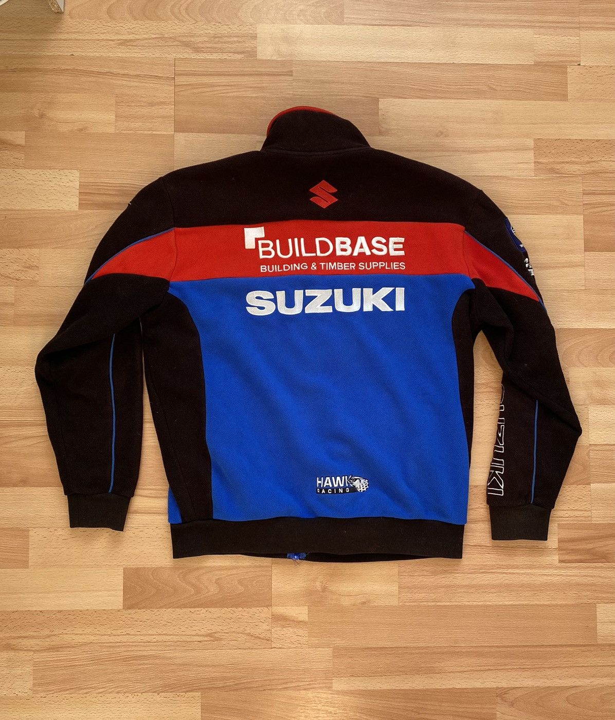 Vintage SUZUKI TEAM GSX R MOTUL RACINGFLEECE JACKET Size US M / EU 48-50 / 2 - 7 Thumbnail