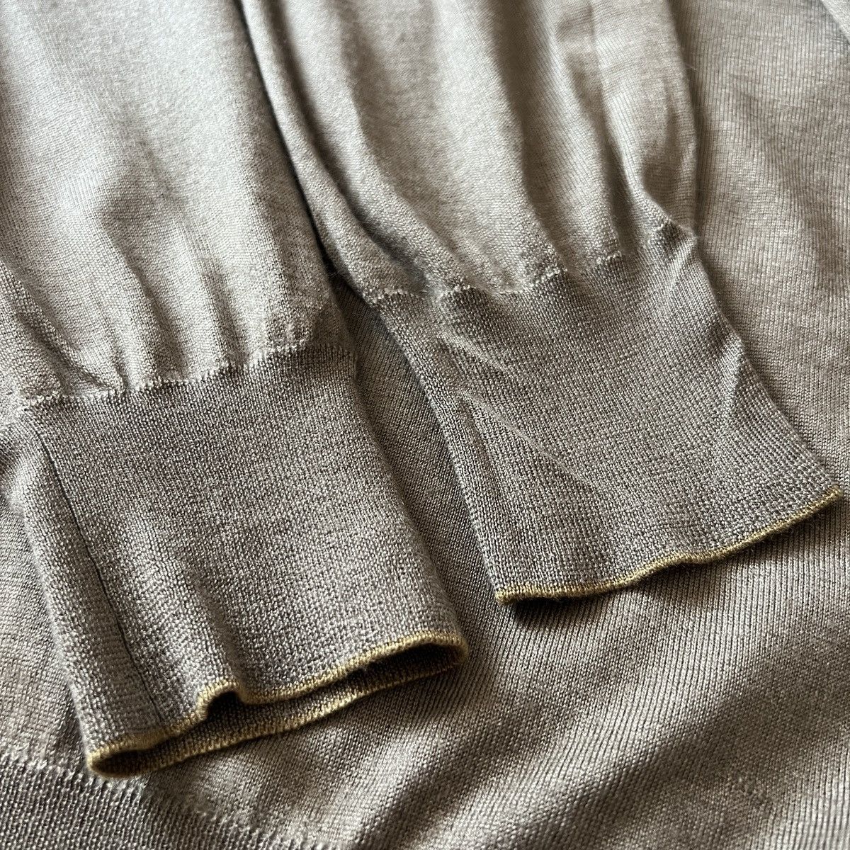 Loro Piana 🔥🔥 Loro Piana Green Cashmere Sweater Size US L / EU 52-54 / 3 - 7 Thumbnail