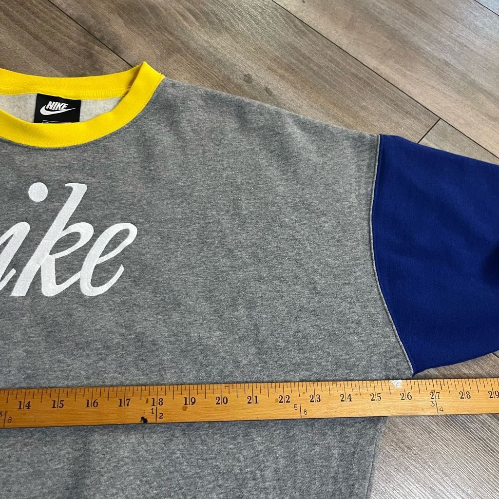 Nike Nike Embroidered Grey Athletic Workout Pullover Women Medium Size M / US 6-8 / IT 42-44 - 5 Thumbnail