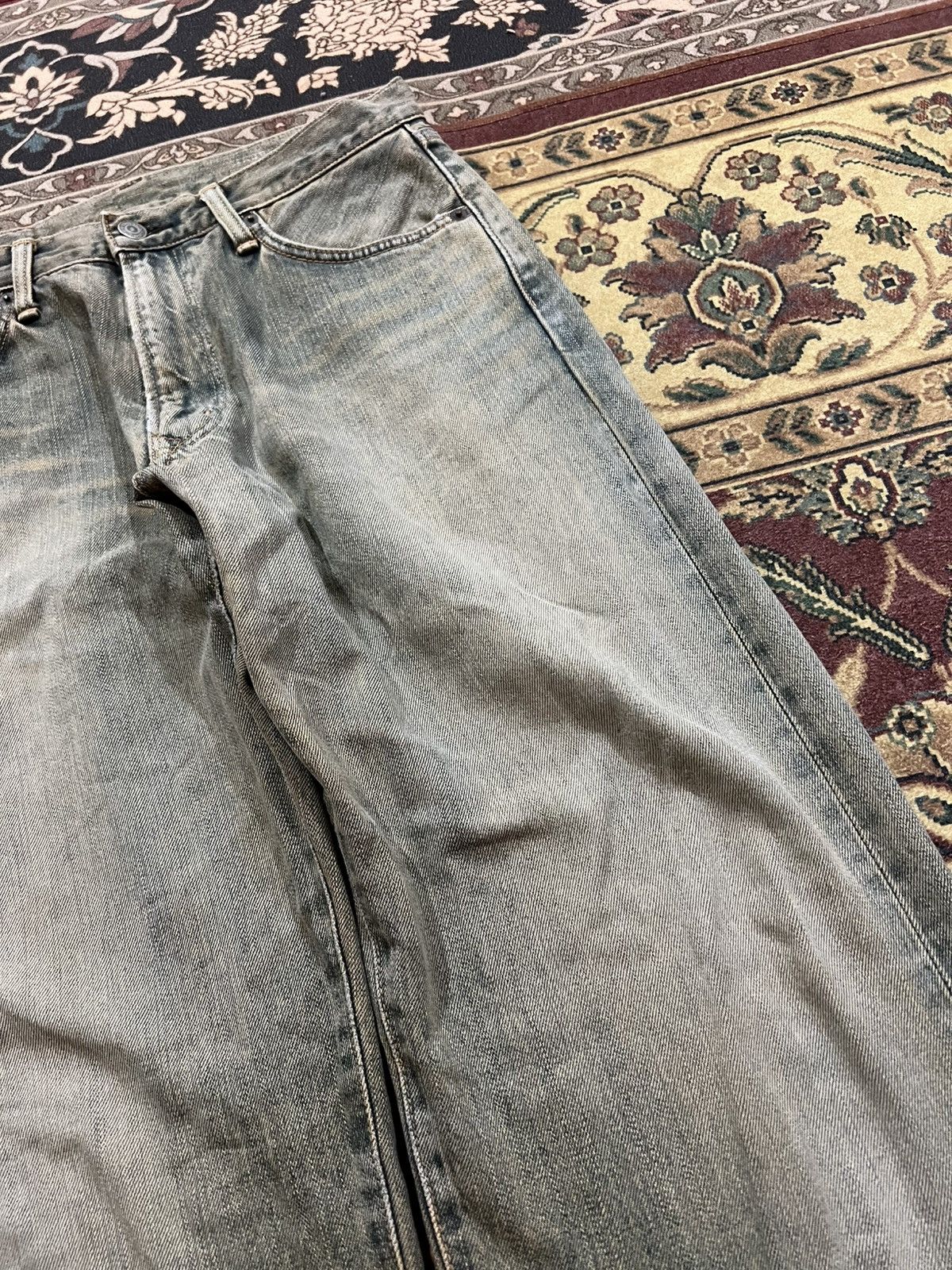 Edwin 💥Baggy💥 Edwin EXCLUSIVE Vintage XV 445 Faded Jeans Size US 29 - 6 Thumbnail