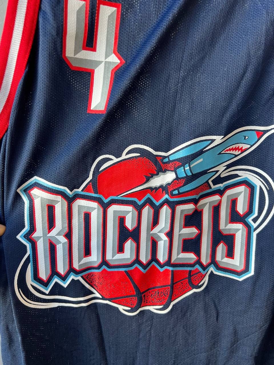 NBA 90’S HOUSTON ROCKETS #4 BARKLEY BASKETBALL CHAMPION JERSEY Size US M / EU 48-50 / 2 - 4 Thumbnail