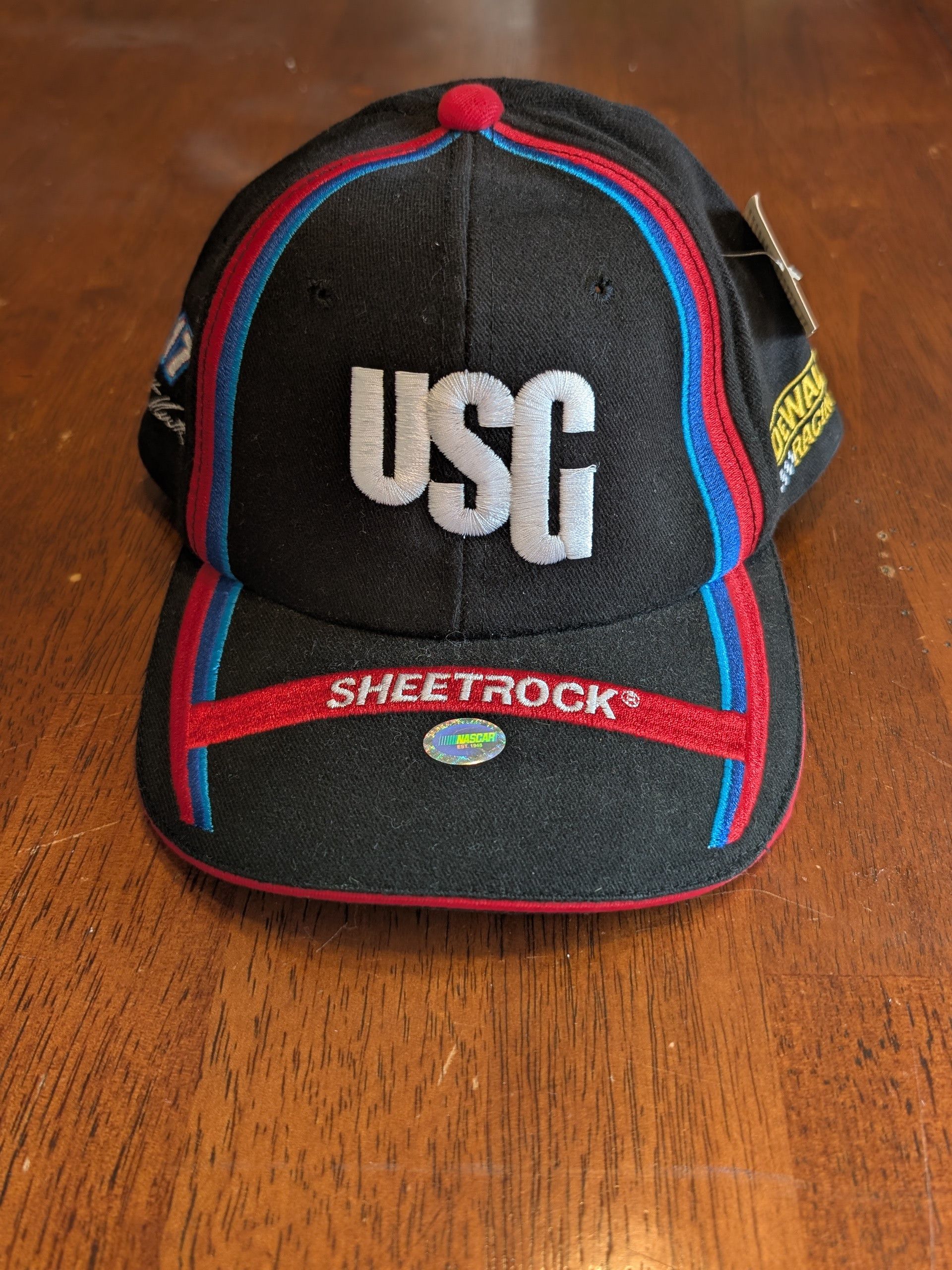 NASCAR NWT Matt Kenseth USG Sheetrock Nascar Strapback Hat Size OS Size ONE SIZE - 1 Thumbnail