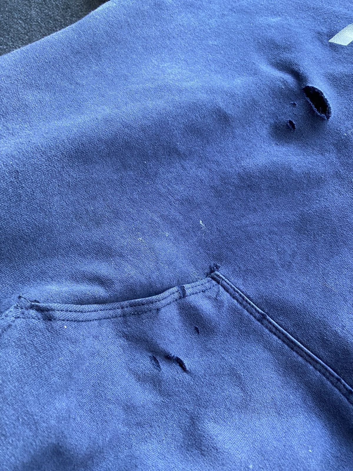 New York Yankees 🔥New York Yankees Vntg Distressed Hoodie mens xl rare Size US XL / EU 56 / 4 - 21 Thumbnail