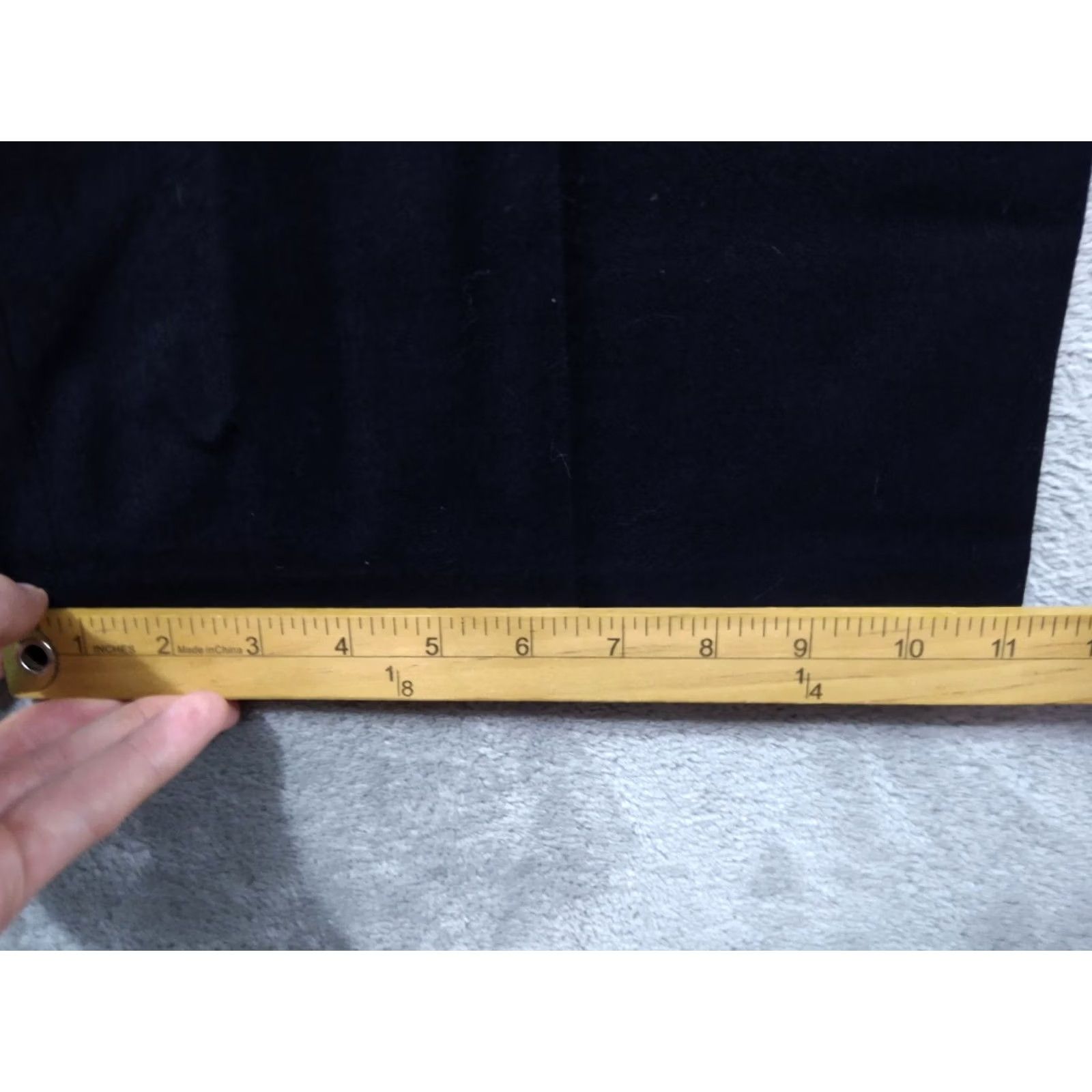 Talbots Talbots Dress Pants Women 16 Petite Black Wool Stretch Wide Leg High Rise Career Size 38" / US 16 / IT 52 - 6 Thumbnail