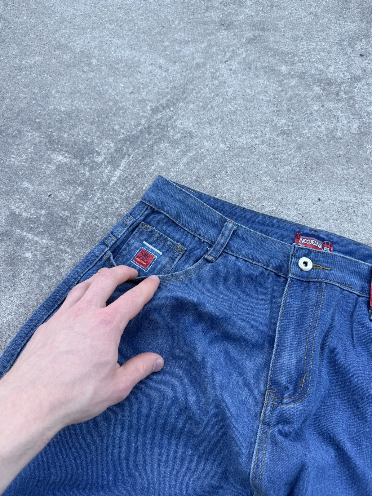 Vintage Vintage Y2K avantgarde streetwear wide oversized shorts Size US 32 / EU 48 - 8 Thumbnail