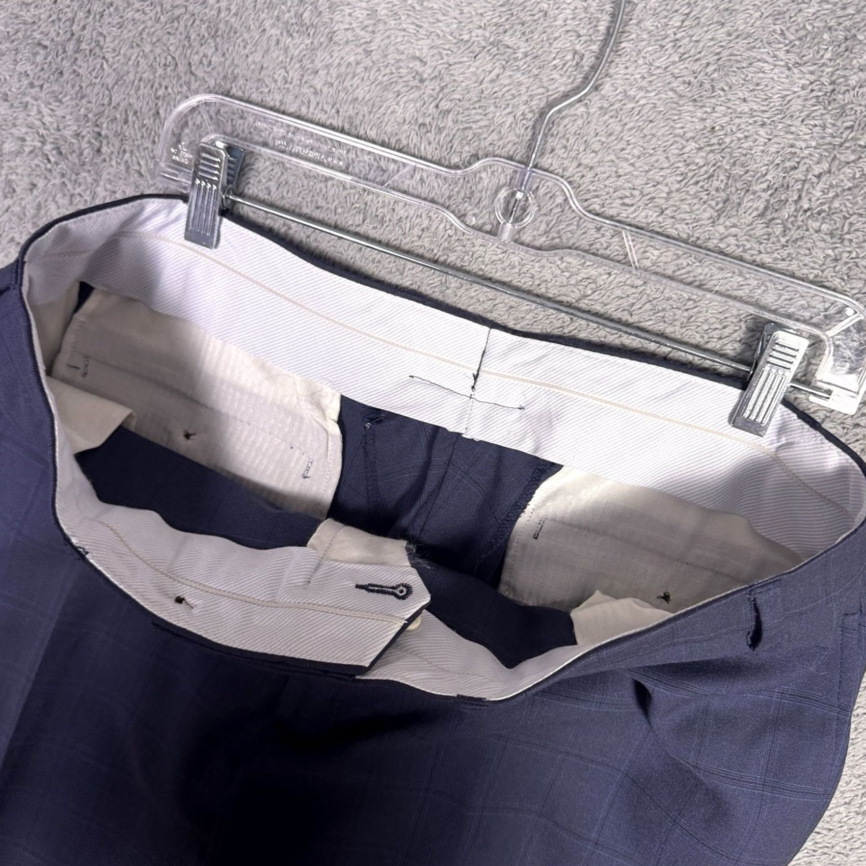 Ralph Lauren Ralph Lauren Dress Pants Mens 36x29 Slacks Trouser Windowpane Office Uncuffed Size US 36 / EU 52 - 4 Thumbnail