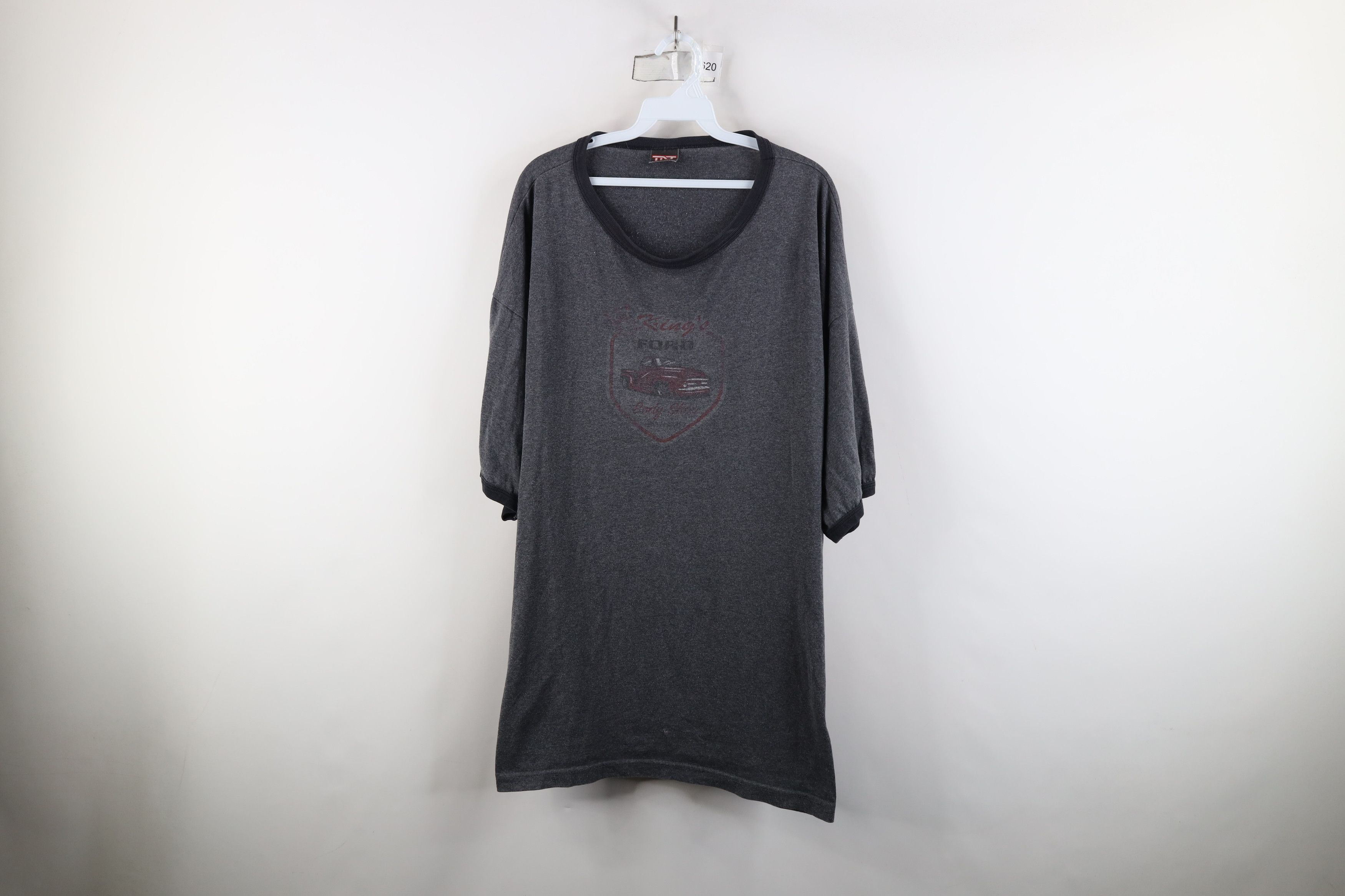 Vintage Vintage 90s Y2K Streetwear Shop Ford Motor Co Ringer T-Shirt Size US XXL / EU 58 / 5 - 1 Thumbnail