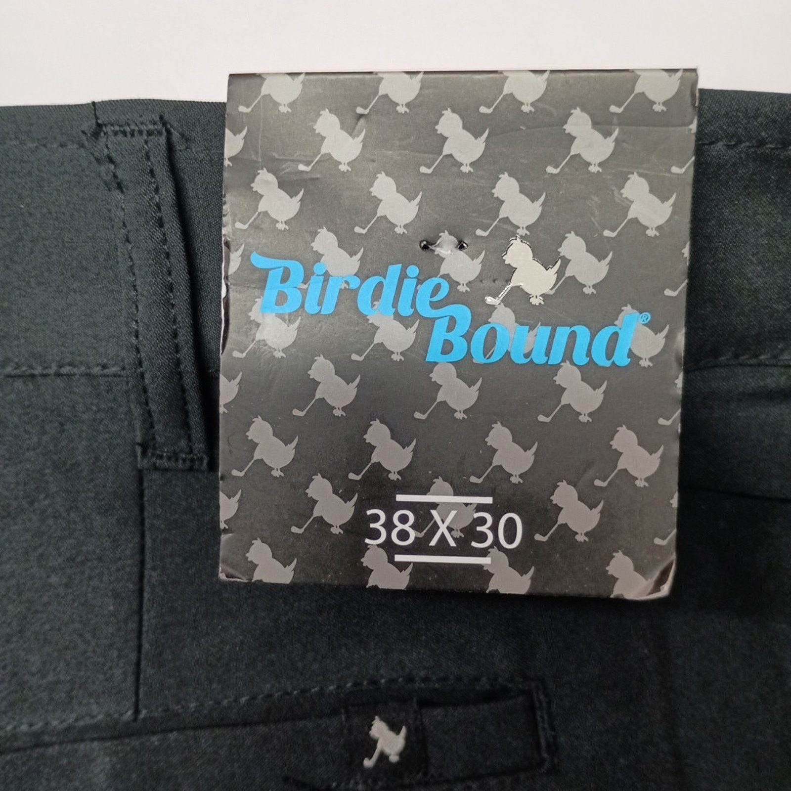 Other Birdie Bound Golf Pants Men's Size 38x30 Black Flex Straight Size US 38 / EU 54 - 2 Thumbnail