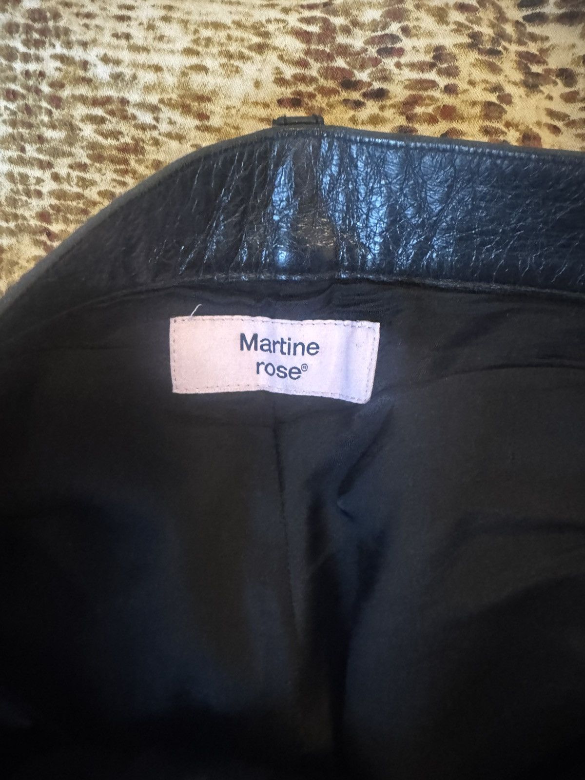 Martine Rose Authentic Martin Rose Leather Pants Size US 32 / EU 48 - 5 Thumbnail