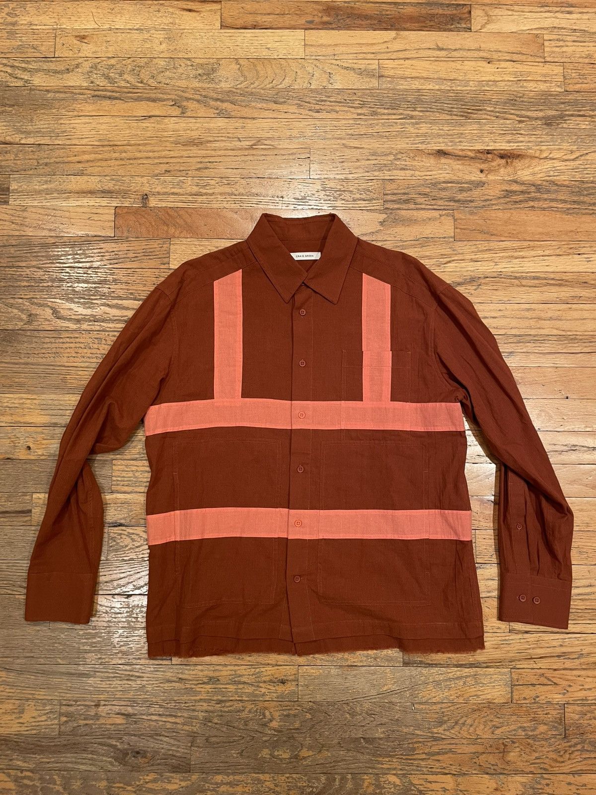 Color block shirt