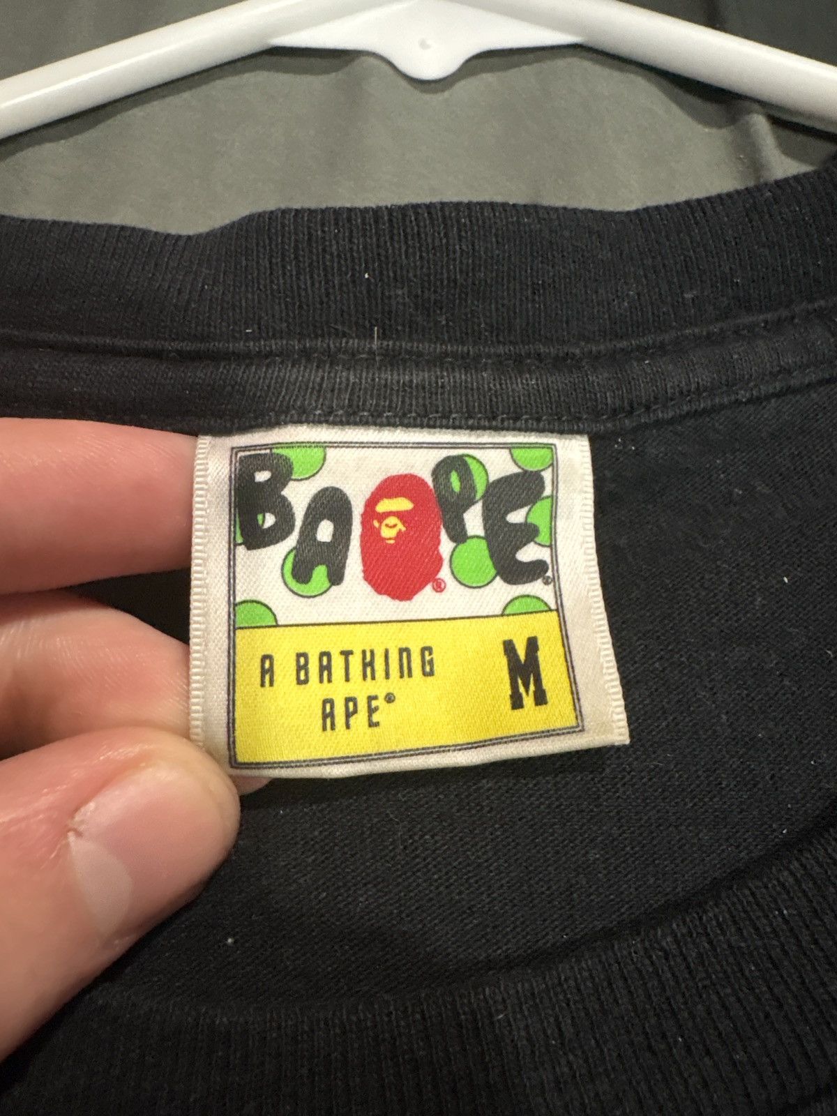 Bape Bape t-shirt purple camo “ape” Size US M / EU 48-50 / 2 - 2 Thumbnail