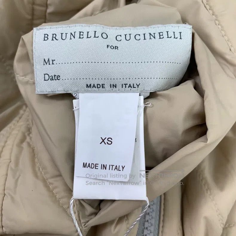 Brunello Cucinelli Brunello Cucinelli Gray diamond patterned wool reversible Size US XS / EU 42 / 0 - 8 Thumbnail