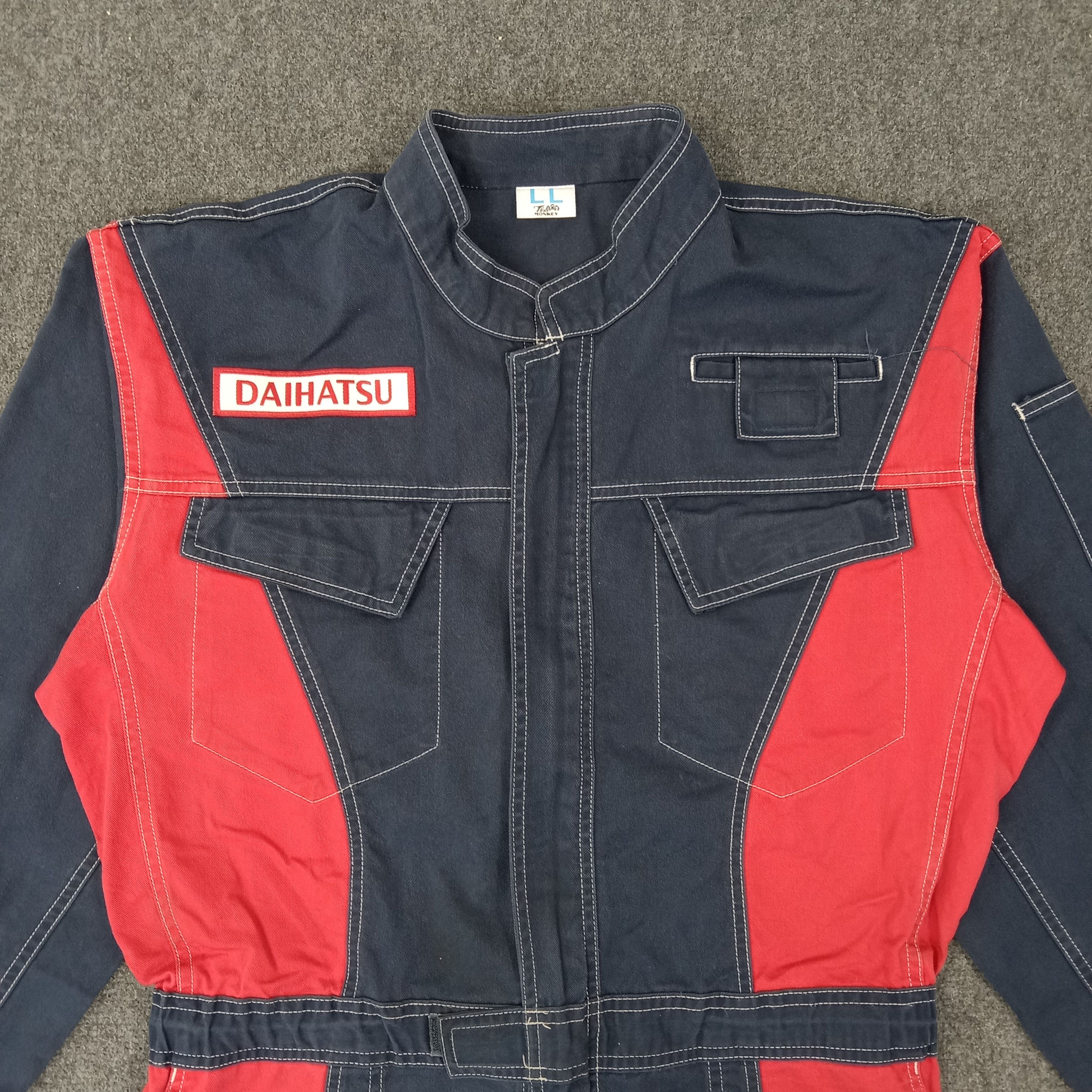 Japanese Brand × Vintage Daihatsu Japanese Motorsports Racing Coverall Jacket Size US L / EU 52-54 / 3 - 5 Thumbnail