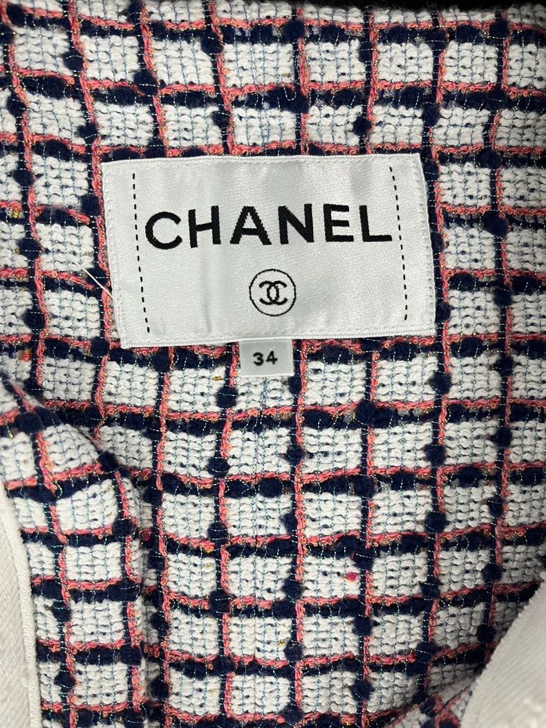 Chanel Chanel Colorful rolled-edged white four-pocket tannin deni Size XXS / US 00 / IT 34 - 4 Thumbnail