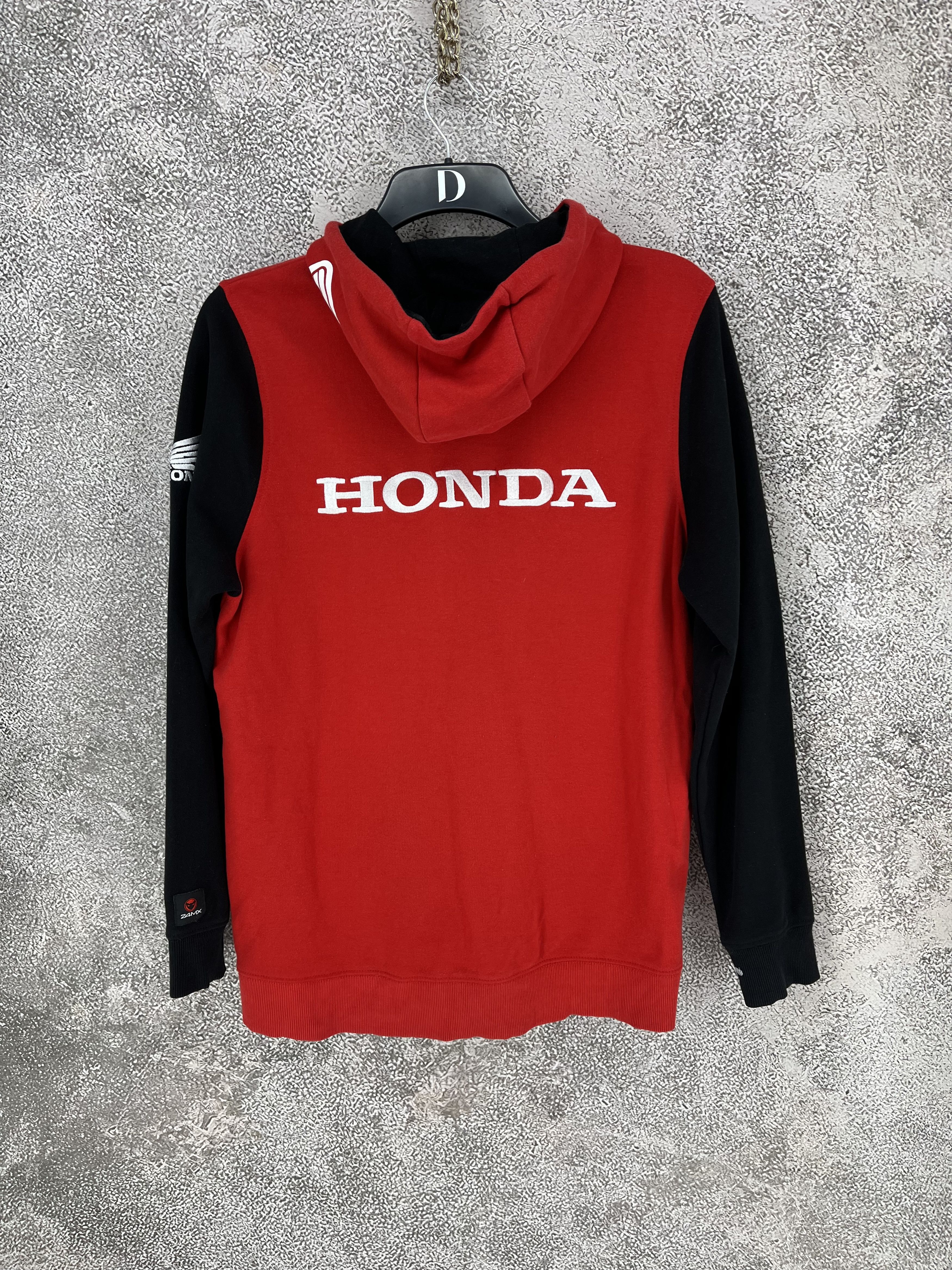 Honda Vintage Y2K Honda Racing 24MX Team Motocross Hoodie Size US M / EU 48-50 / 2 - 10 Thumbnail