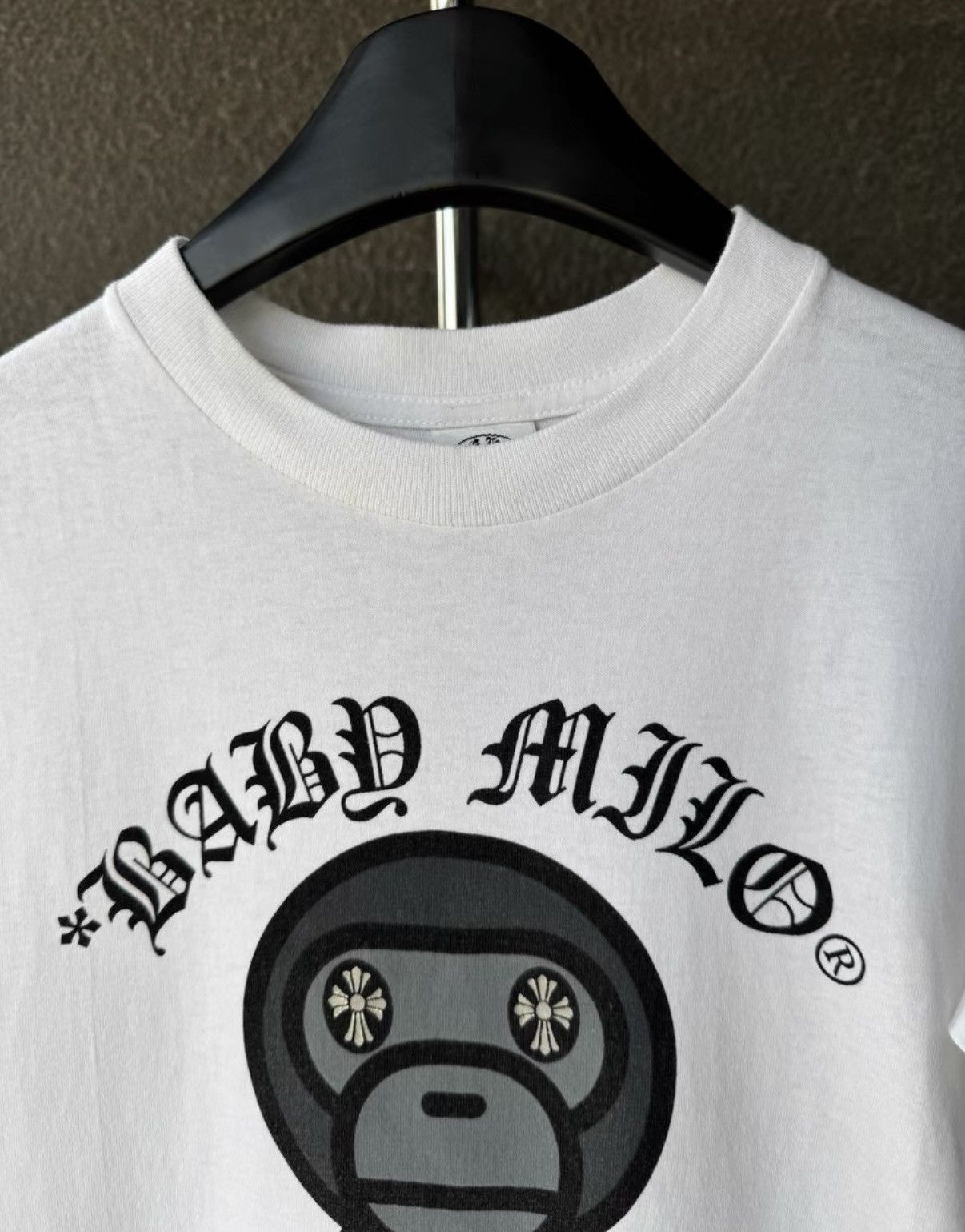 Chrome Hearts Chrome Hearts × Bape Graphic Print Short Sleeve T-Shirt Size US S / EU 44-46 / 1 - 3 Thumbnail