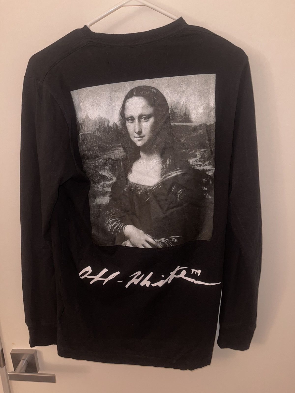 Off-White Off-White Long Sleeve T-shirt Mona Lisa Size US S / EU 44-46 / 1 - 1 Thumbnail
