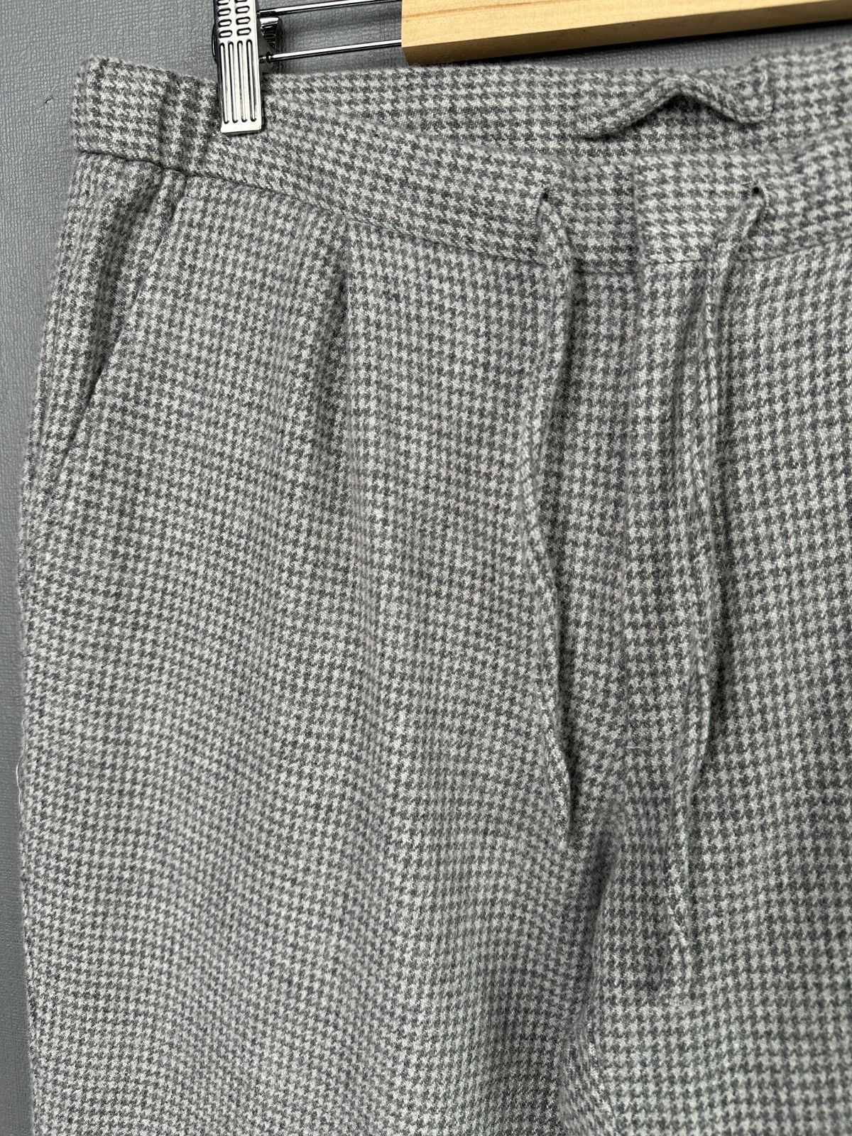 Suitsupply SUITSUPPLY AMES PLEAT ES Wool Cashmere Gray Pants size 52 Size US 34 / EU 50 - 5 Thumbnail
