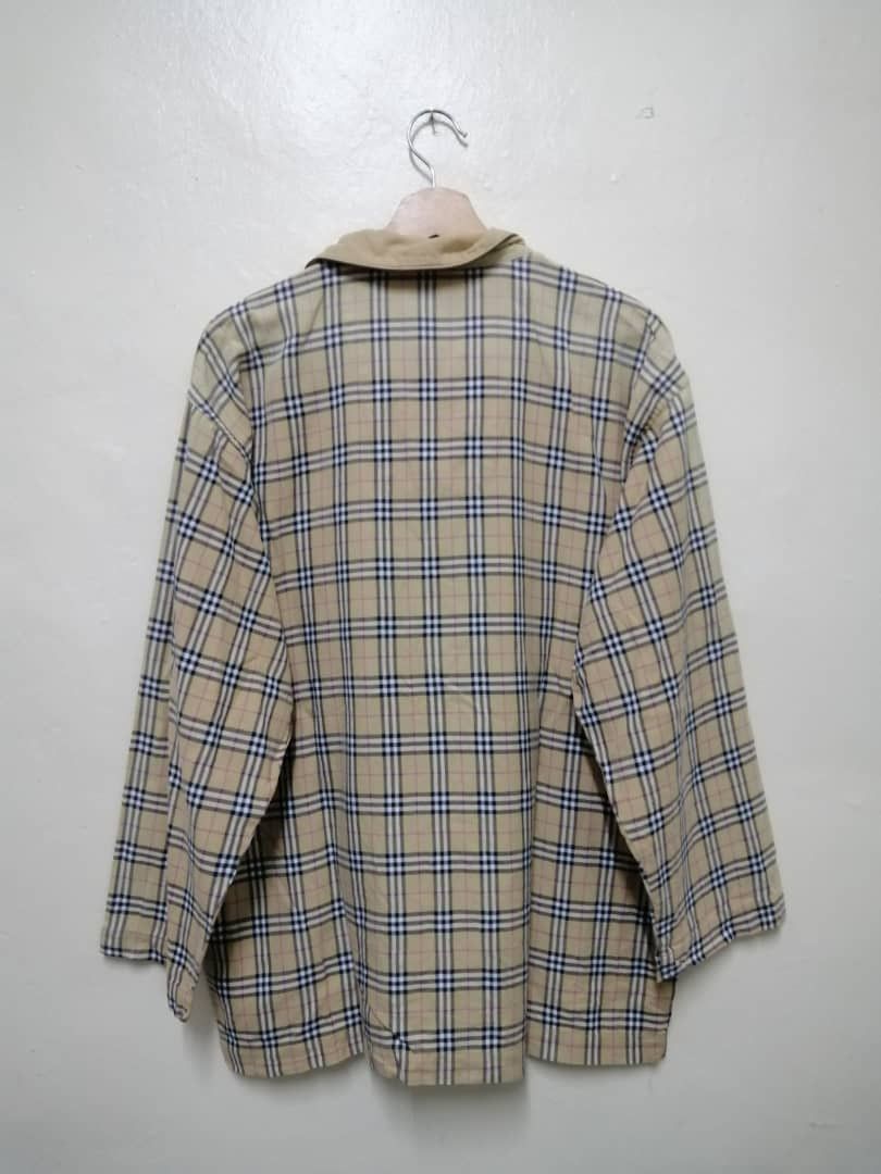 Burberry × Designer Burberrys Rainbow Stripe Shirt Button up Archive Nova Check Size US L / EU 52-54 / 3 - 6 Thumbnail