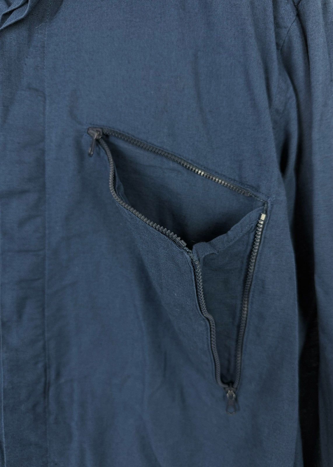 Designer × Dirk Bikkembergs × Vintage Vintage Dirk Bikkembergs Zip Pocket Rare Buttons Up Shirt Size US M / EU 48-50 / 2 - 5 Thumbnail
