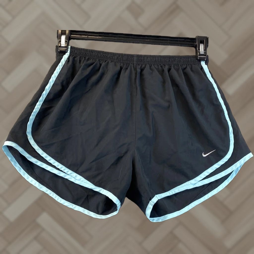 Nike Nike Women's M Running Training Shorts Black Turquoise / 84-58 Size 32" / US 10 / IT 46 - 1 Thumbnail