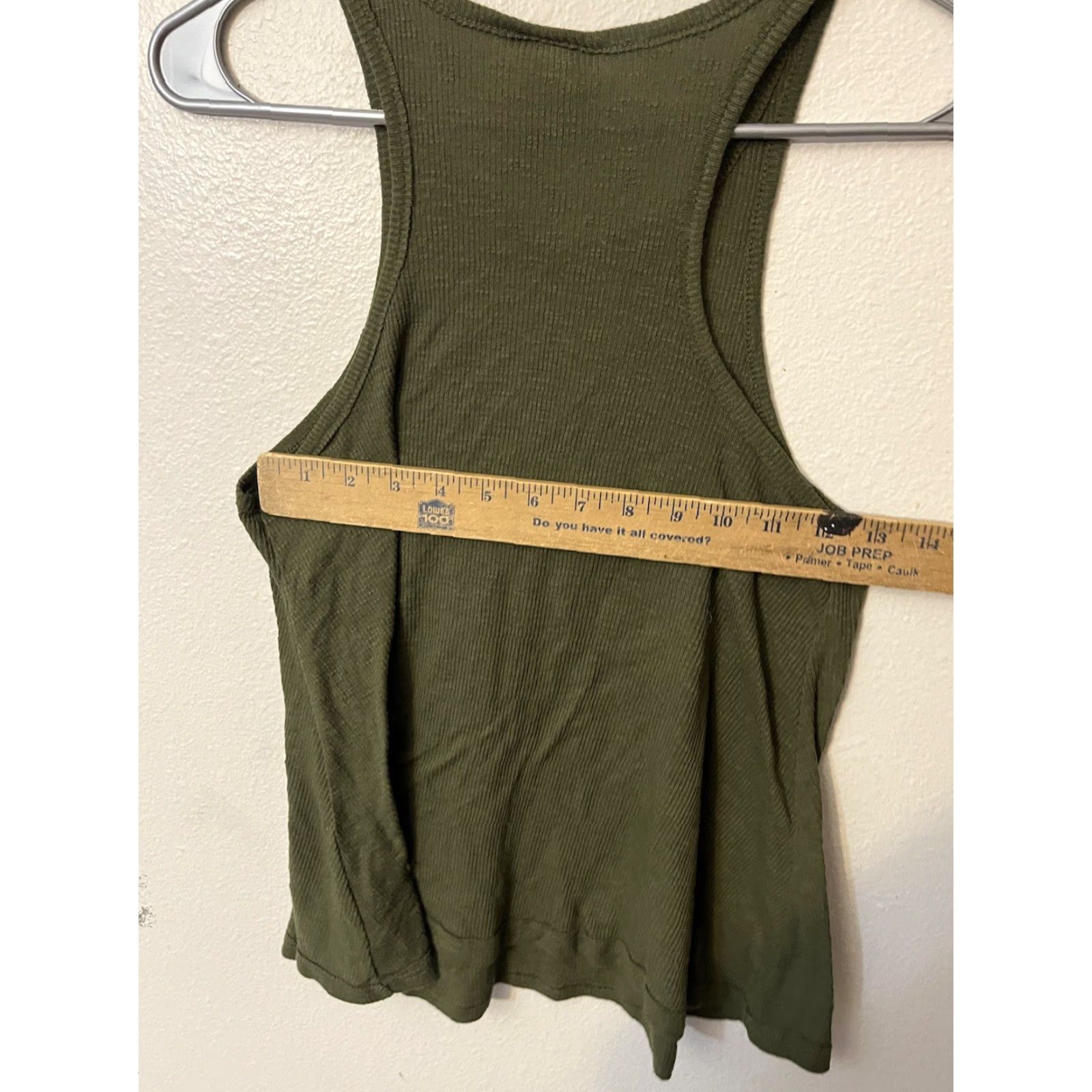 Free People VINTAGE Free People Tank Shirt Womens XS Green Sleeveless Pullover Casual USA 90s? Size XS / US 0-2 / IT 36-38 - 5 Thumbnail