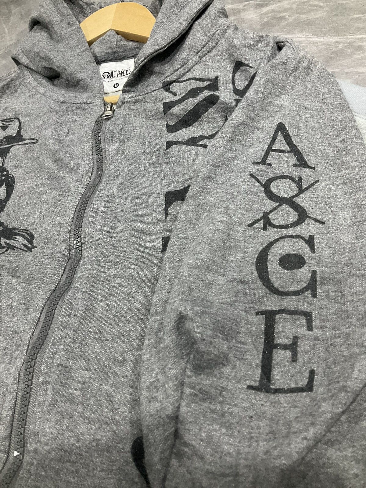 Anime × Japanese Brand × One Piece Hoodie One Piece Zip Up See u Again my friends Size US M / EU 48-50 / 2 - 6 Thumbnail