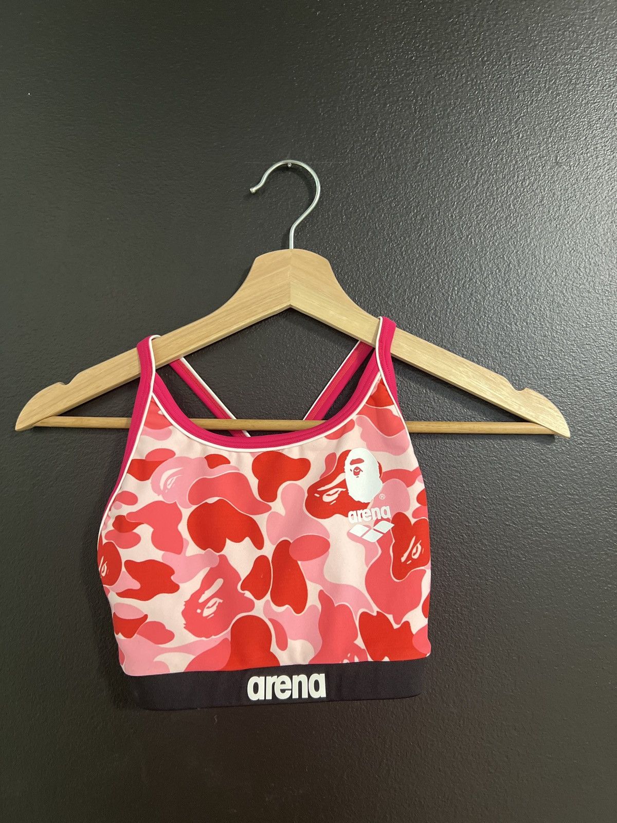 image of Bape X Arena Swim Suit in Pink, Women's (Size Small)
