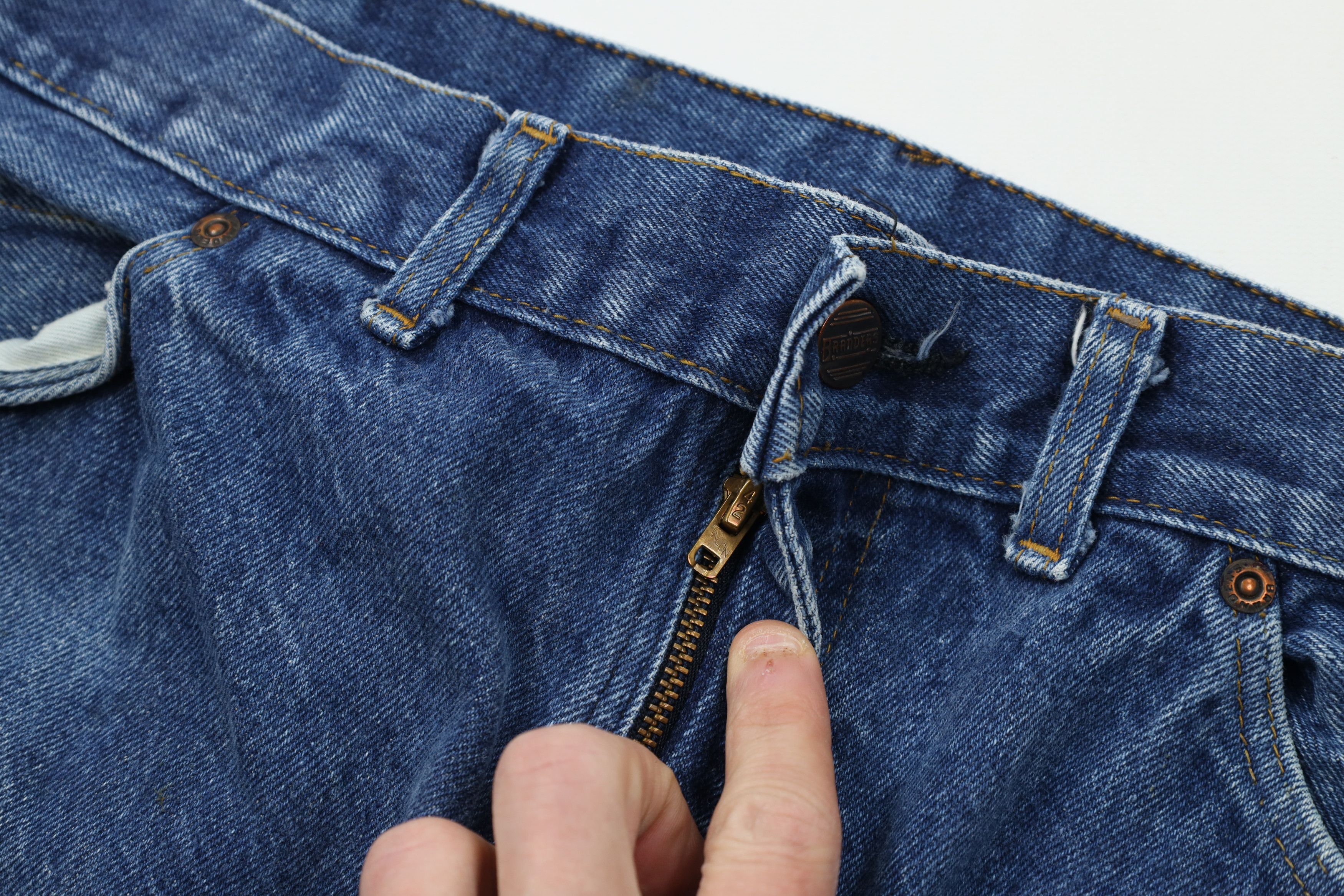 Dickies Vintage 70s Dickies Branders Straight Leg Denim Jeans USA Size US 36 / EU 52 - 9 Thumbnail