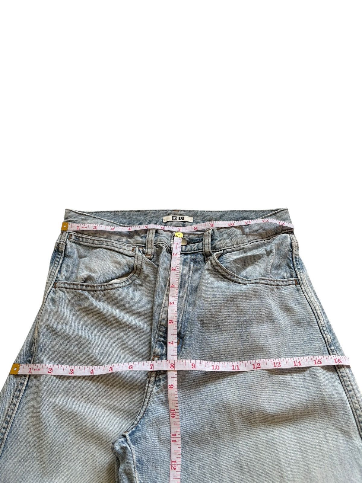 Uniqlo Vintage Uniqlo Christophe Lemaire Light Wash Baggy Jeans Size US 26 / EU 42 - 12 Thumbnail