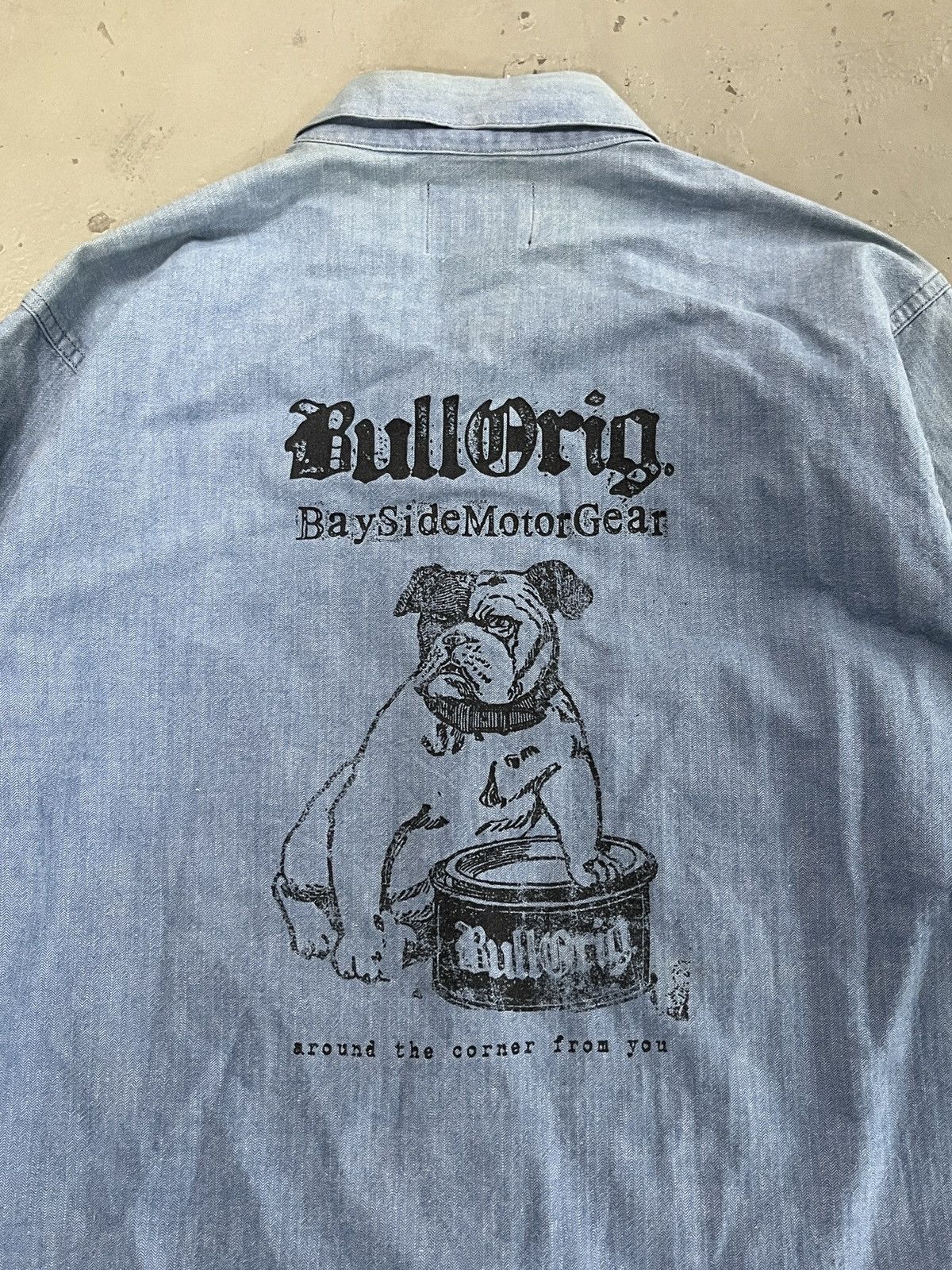 Japanese Brand Bulls Baywatch Chain Stitched Kapital RRL Style Chambray Size US M / EU 48-50 / 2 - 3 Thumbnail