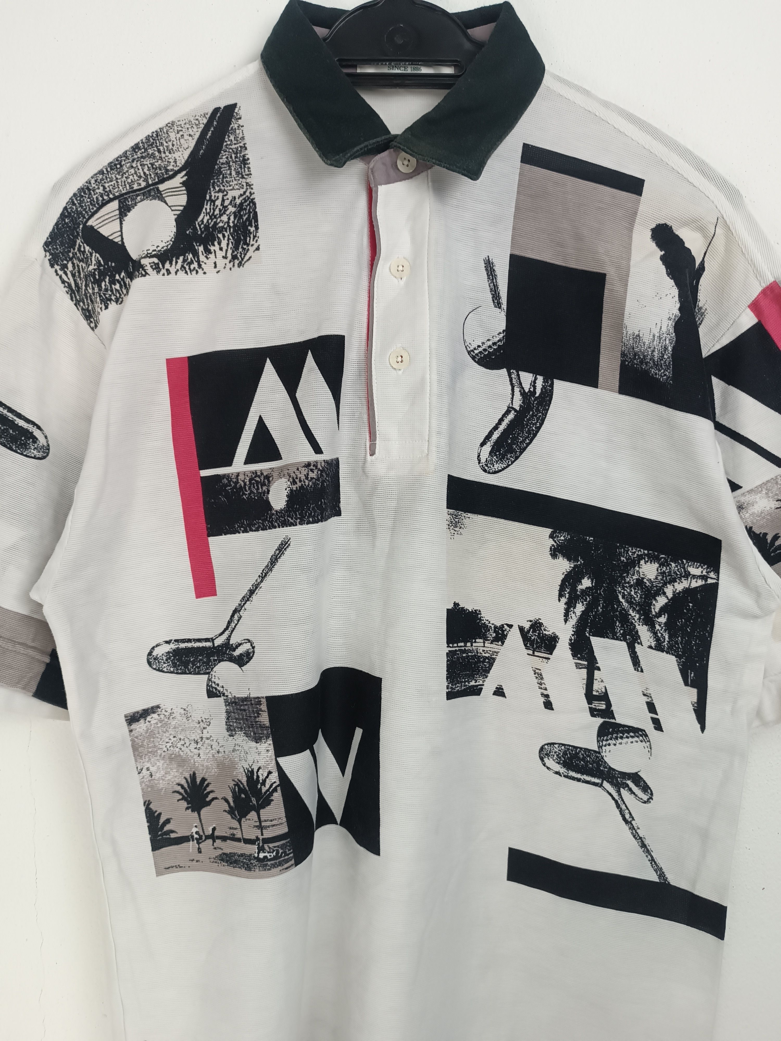 Grand Slam VINTAGE 90'S GRAND SLAM MUNSINGWEAR GRAPHIC POLO VERY RARE Size US M / EU 48-50 / 2 - 15 Thumbnail