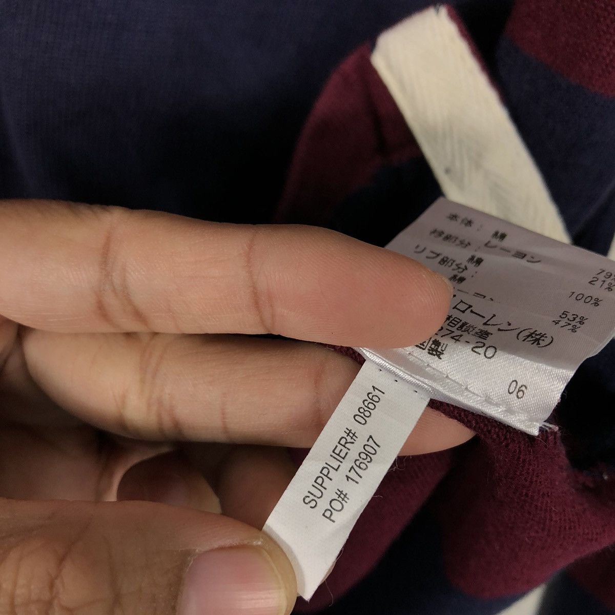 Polo Ralph Lauren 📌Vintage Collar Polo Rugby Polo Ralph Lauren Big Logo Size US S / EU 44-46 / 1 - 19 Thumbnail