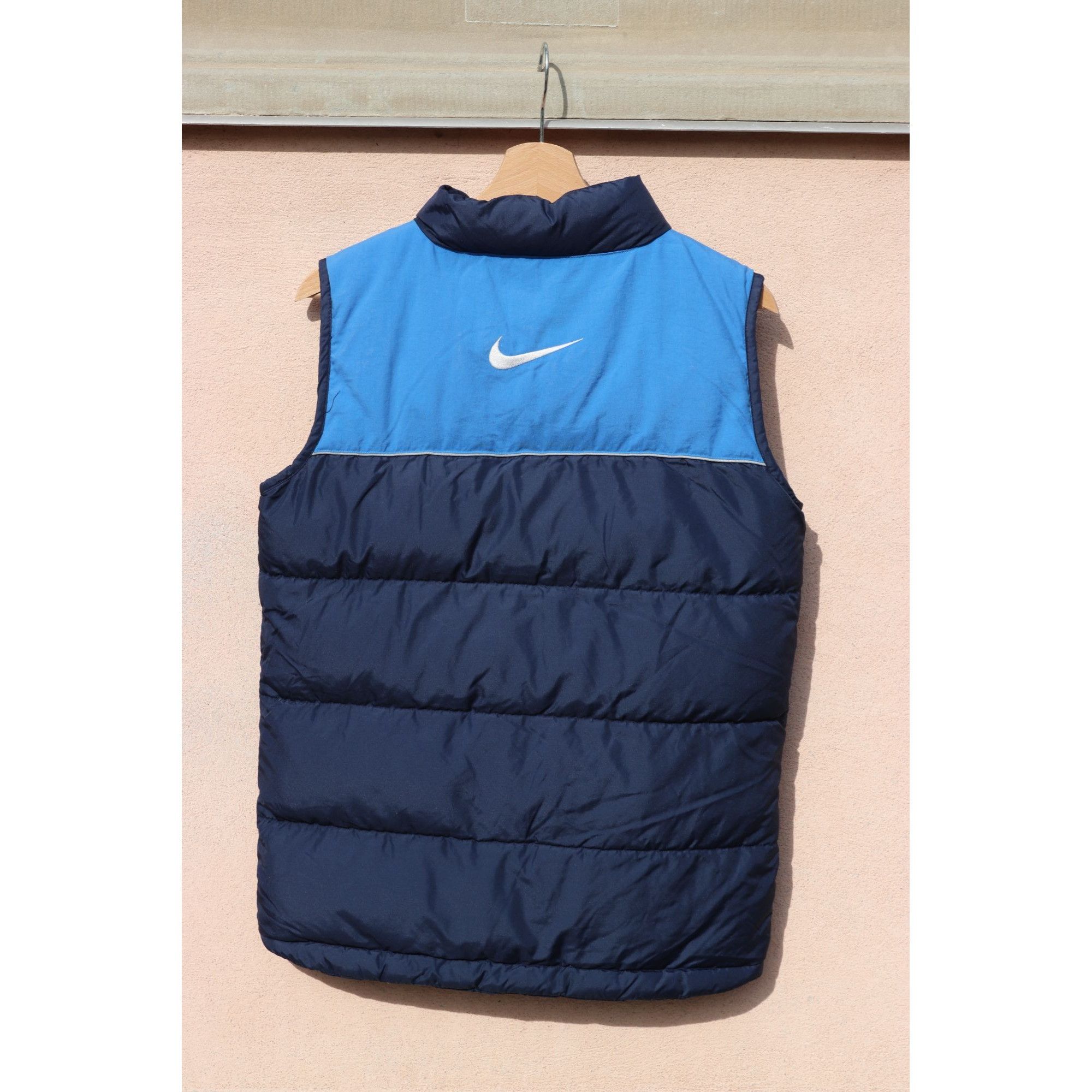 Nike Vintage Nike Puffer Vest Size US M / EU 48-50 / 2 - 2 Thumbnail