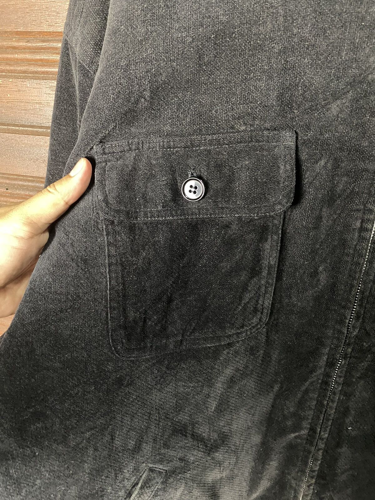 Uniqlo × Vintage Vintage Uniqlo Corduroy Zipper Jacket Size US XXL / EU 58 / 5 - 5 Thumbnail