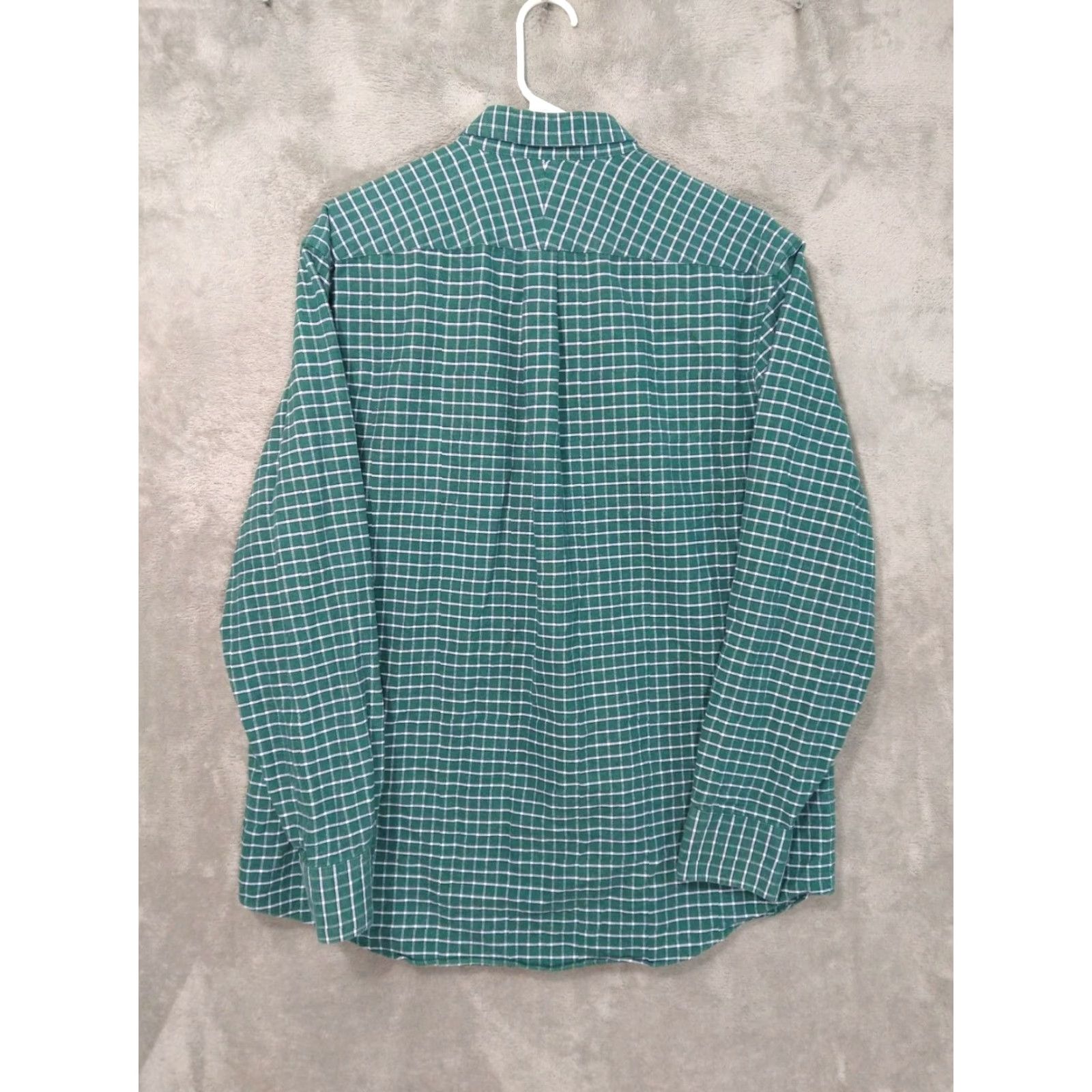 Charles Tyrwhitt Charles Tyrwhitt Shirt Mens Large Green Plaid Flannel Classic Fit Long Sleeve Size US L / EU 52-54 / 3 - 2 Thumbnail