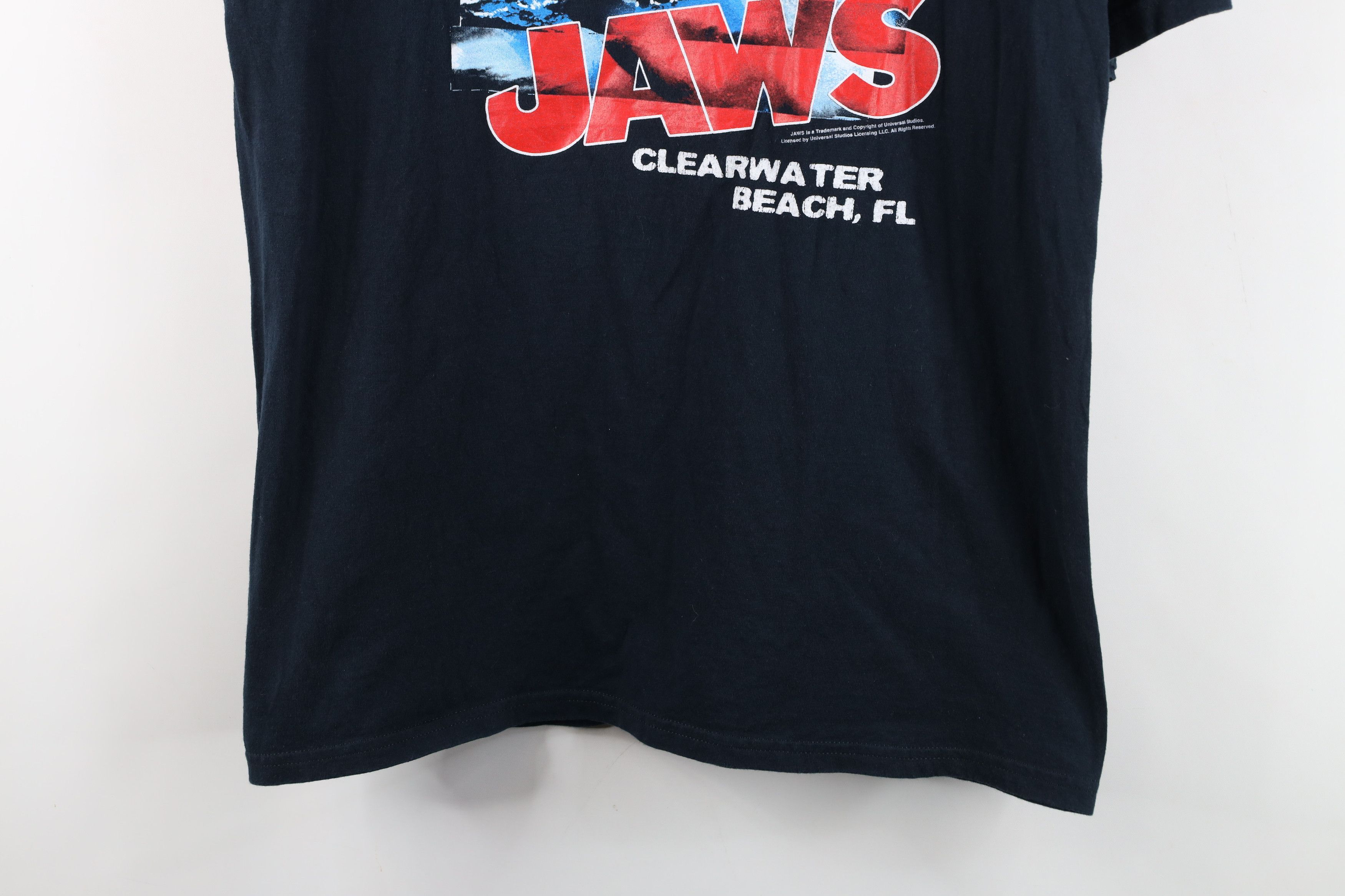 Vintage Vintage Y2K Universal Studios Spell Jaws Clearwater T-Shirt Size US L / EU 52-54 / 3 - 3 Thumbnail