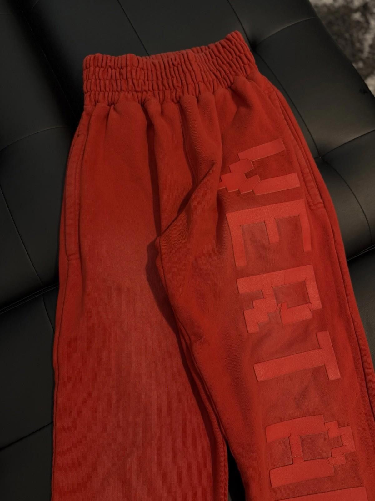 Vertabrae Vertebrae Red Sweatpants Adult Size Small 100% Authentic Size US 30 / EU 46 - 6 Thumbnail
