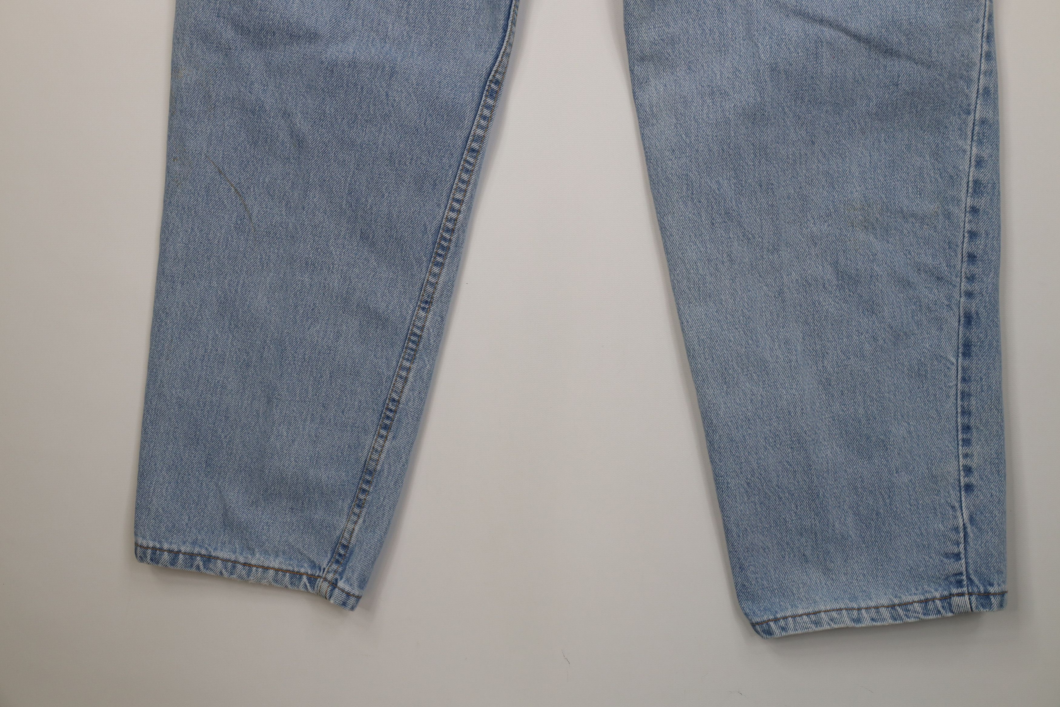 Levi's Vintage 90s Levis 550 Faded Relaxed Fit Denim Jeans Blue USA Size US 36 / EU 52 - 13 Thumbnail