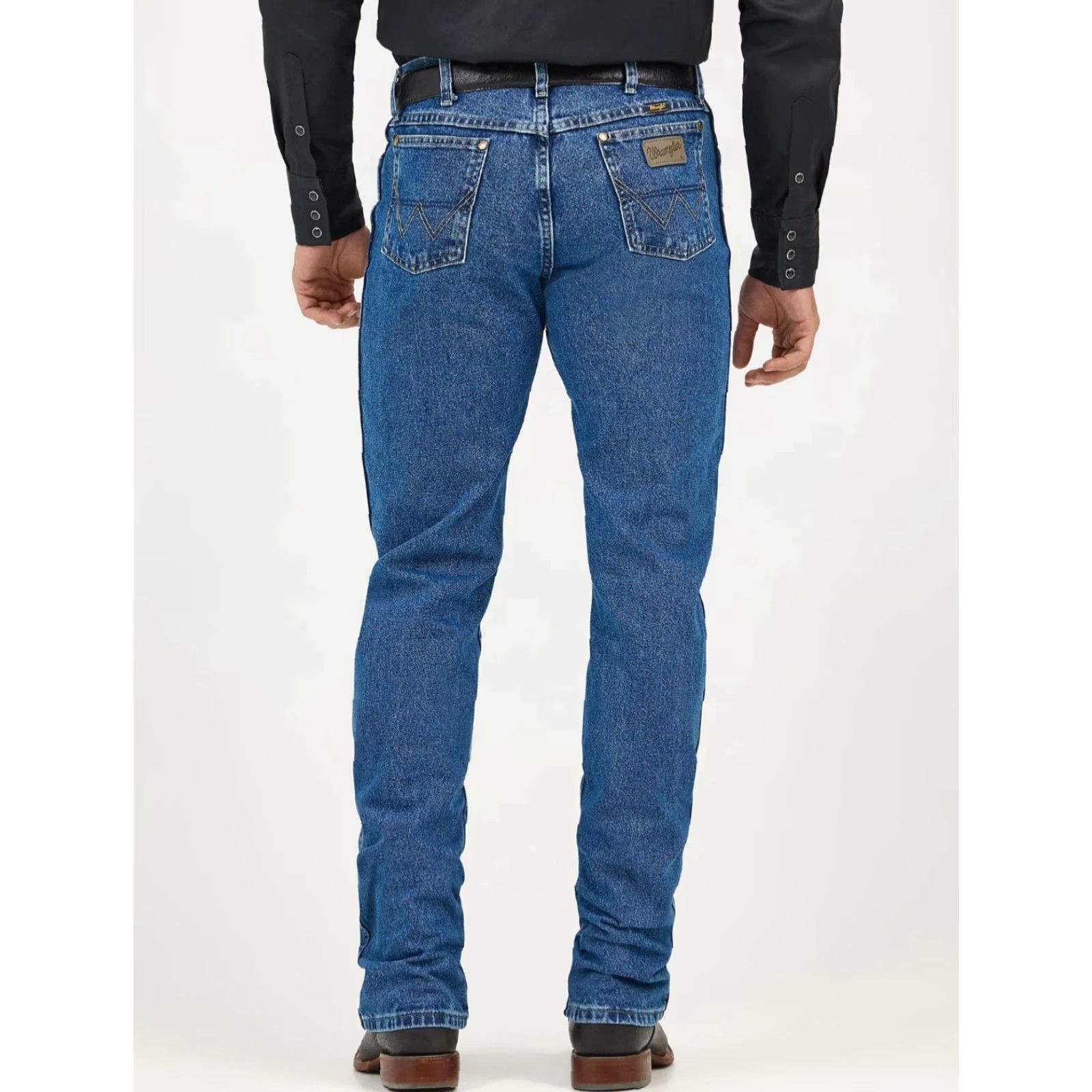 Wrangler Wrangler George Strait Jeans Men’s 35x34 Blue Original Fit Western #13MGBHD Jeans Men’s Regular 35x34 Blue Western Cowboy George Strait Collection Size US 35 - 3 Thumbnail