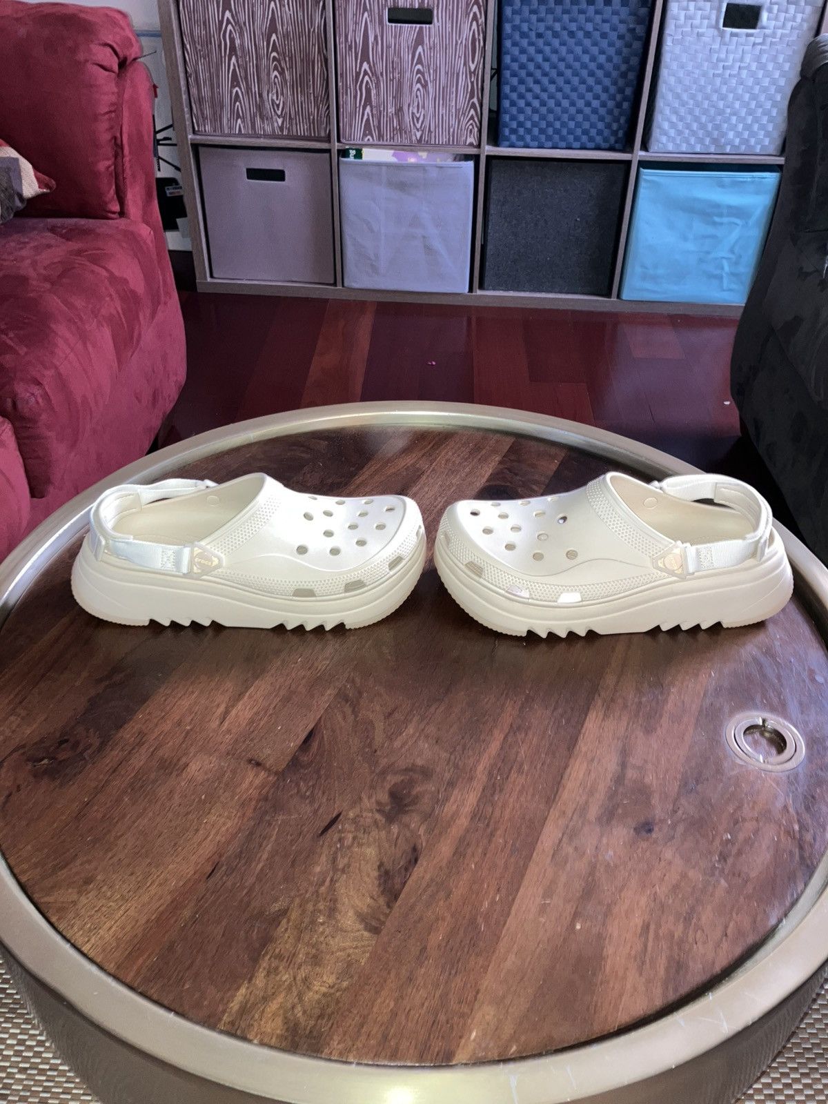 Crocs New Crocs Hiker Xscape Clogs Vanilla Platform EVA Foam. Size US 13 / EU 46 - 2 Thumbnail