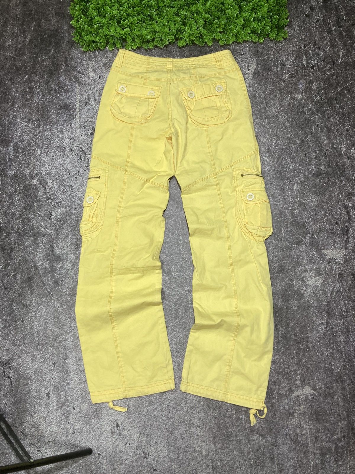 Miss Sixty Miss Sixty Flare Military MultiPocket Cargo Pants Flared Y2K Size 28" / US 6 / IT 42 - 10 Thumbnail