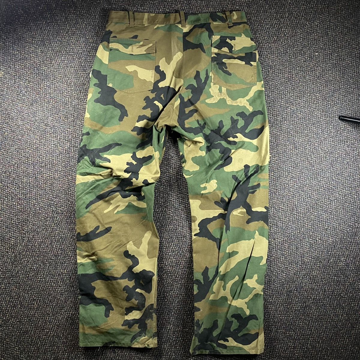 Cabelas × Vintage 1980s Cabelas Camo Hunting Pants Size US 36 / EU 52 - 2 Thumbnail