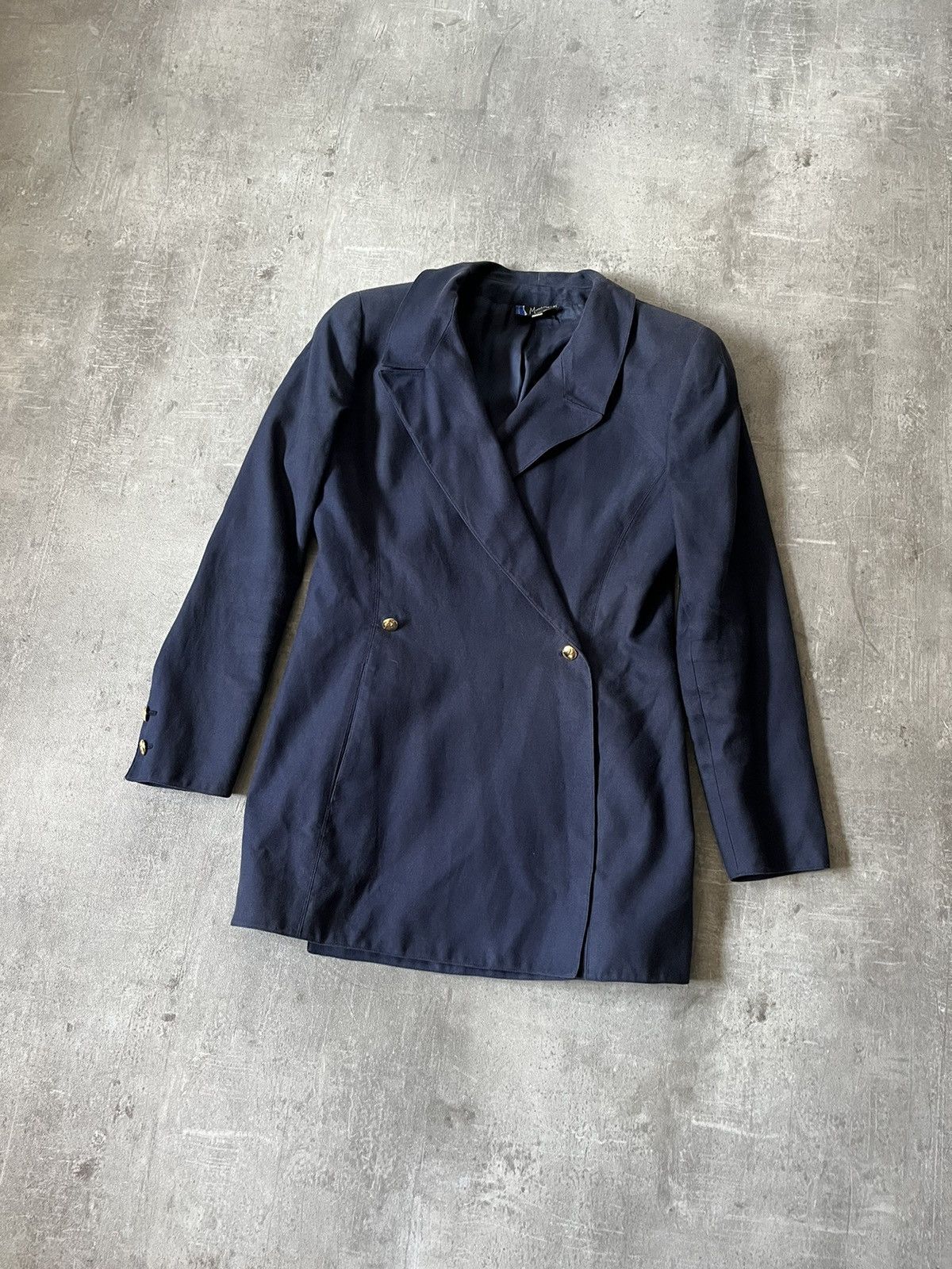 Claude Montana Vintage Claude Montana Paris women navy blezer Size US S / EU 44-46 / 1 - 2 Thumbnail