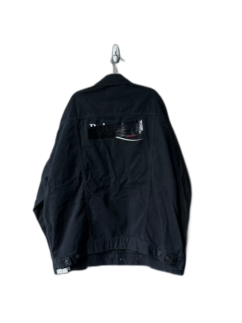 Balenciaga Balenciaga Tape Cola Denim Jacket Size US L / EU 52-54 / 3 - 1 Thumbnail