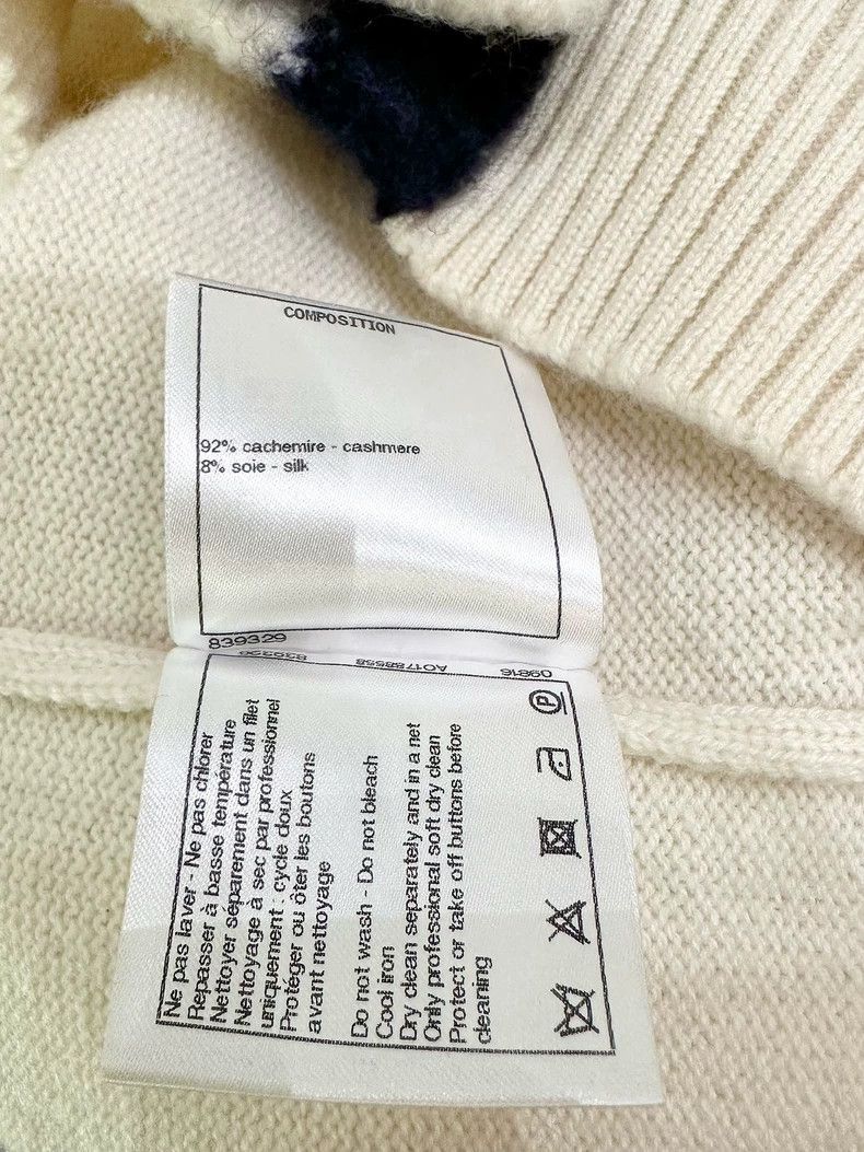 Chanel Chanel Snow show cashmere cardigan jacket Size XXS / US 00 / IT 34 - 8 Thumbnail