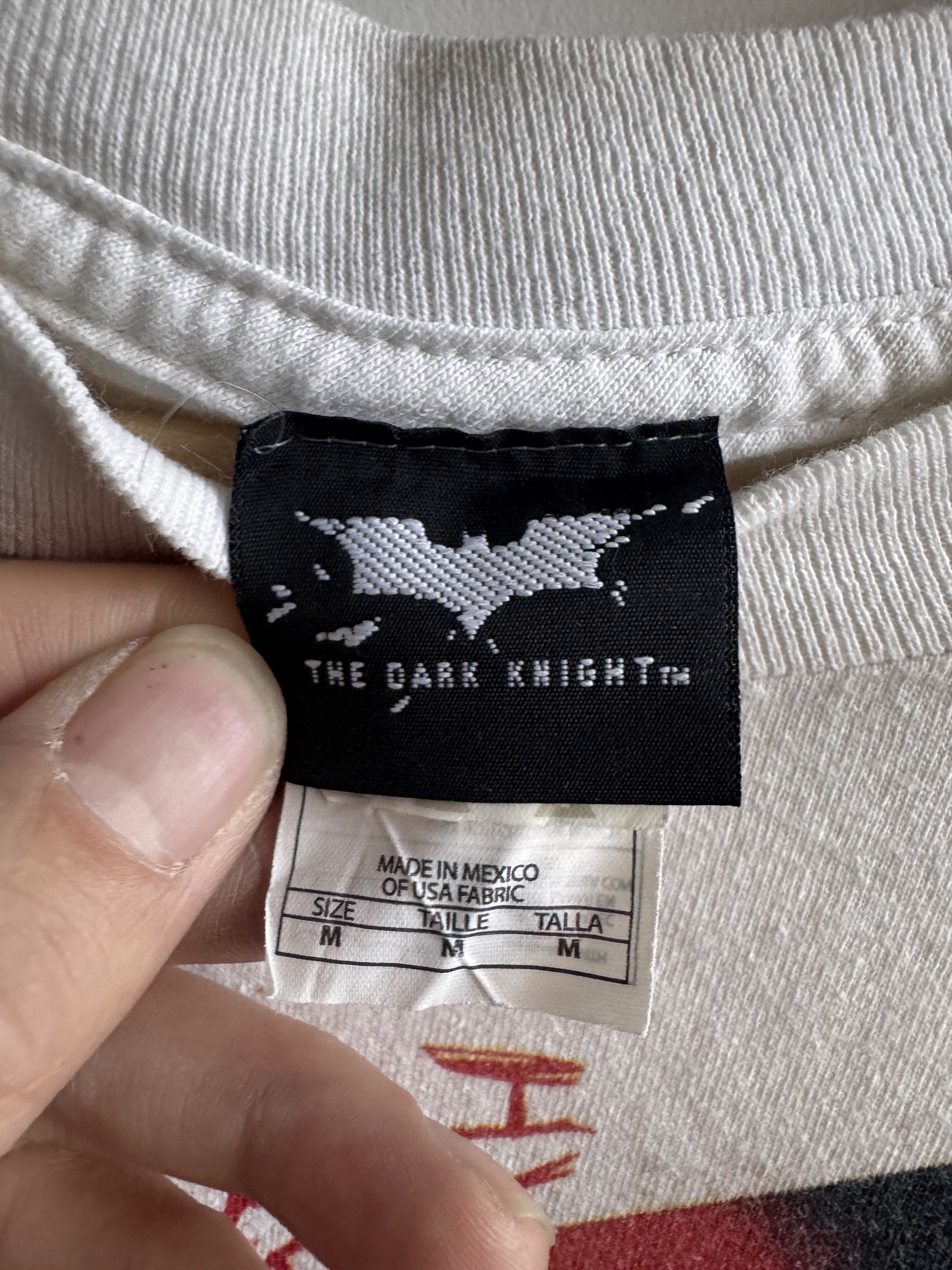 Vintage 2008 The Dark Knight Harvey Dent Promo Tshirt Size M Size US M / EU 48-50 / 2 - 3 Thumbnail