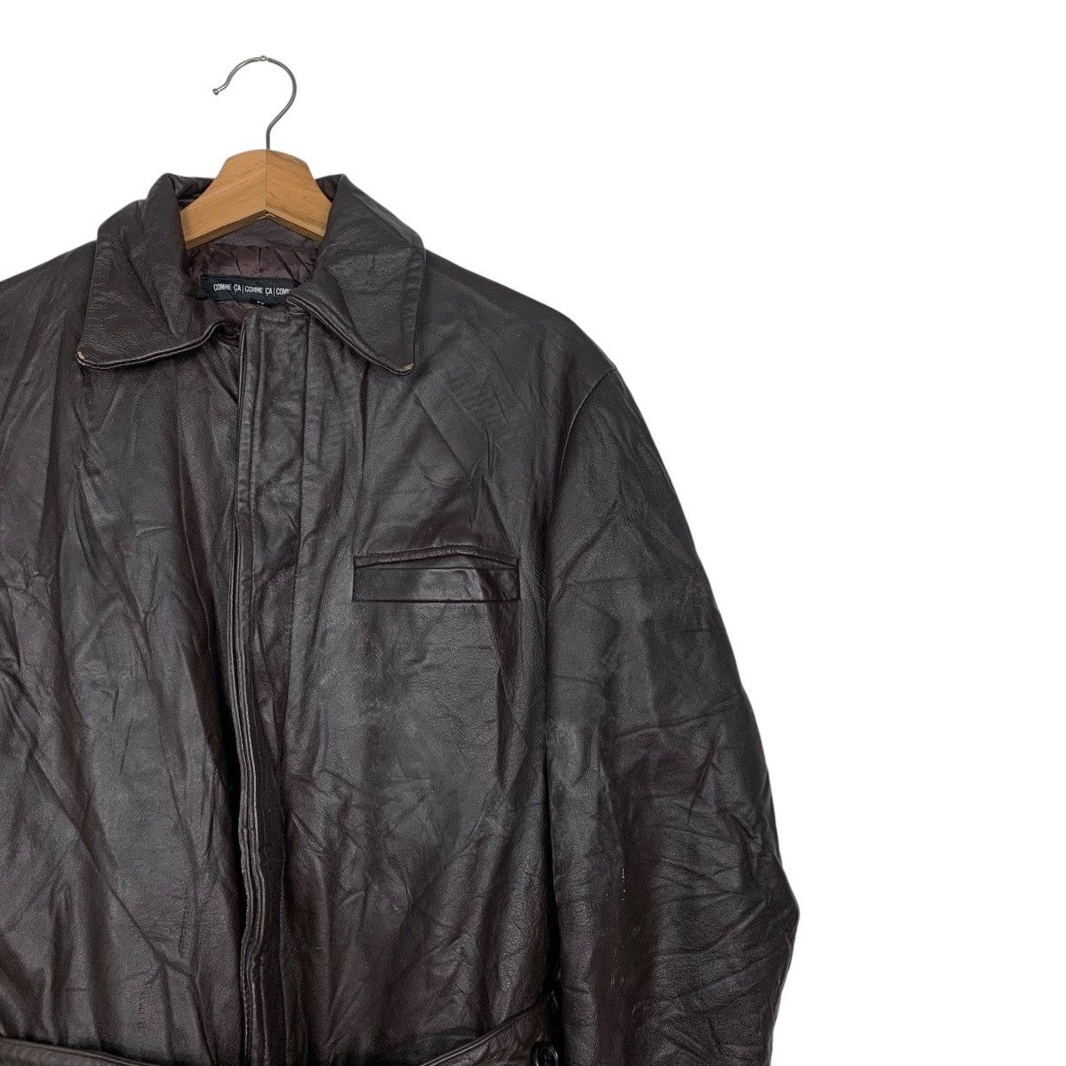 Comme Ca Ism Comme Ca Leather Jacket Size US S / EU 44-46 / 1 - 5 Thumbnail